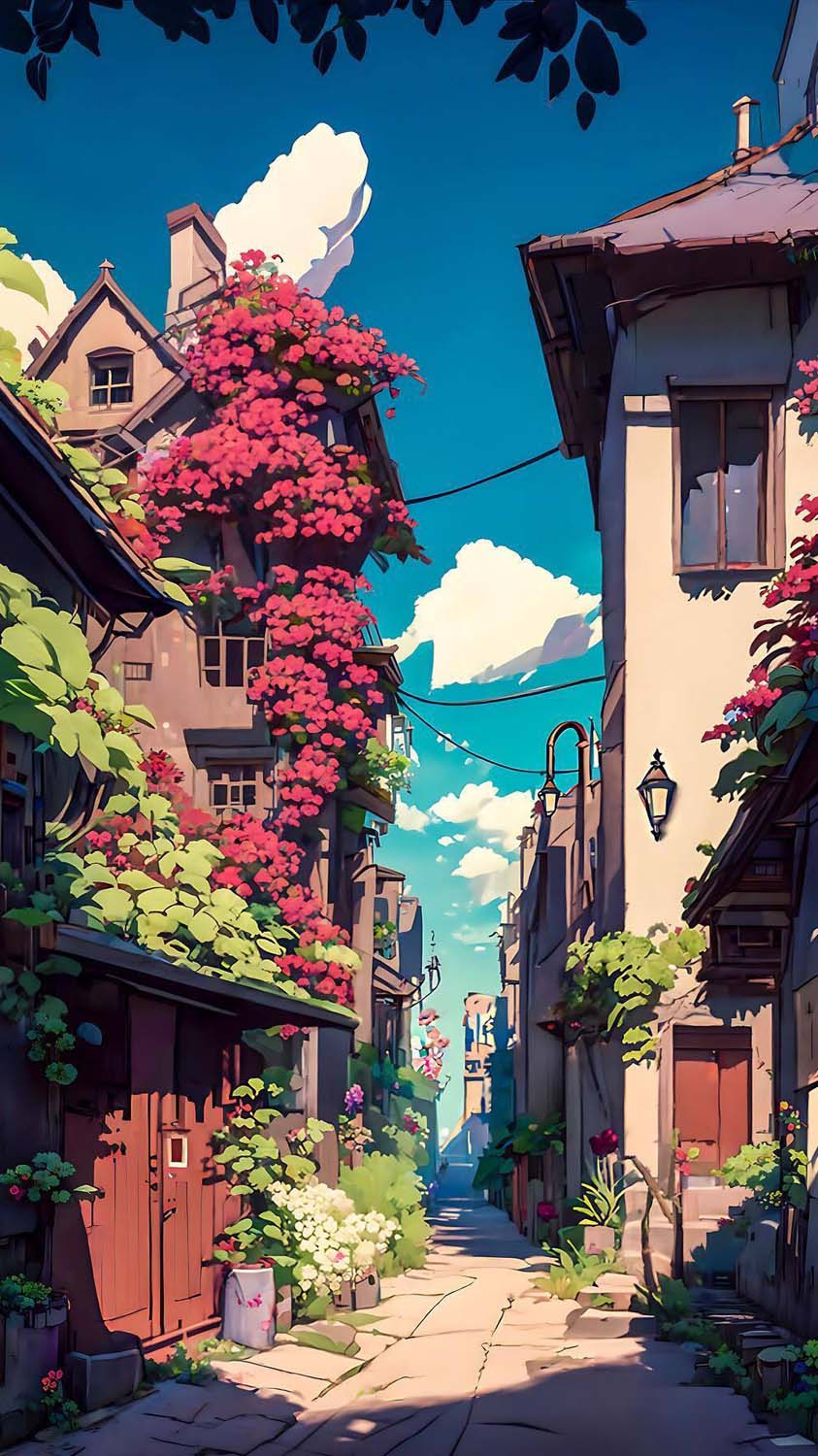 843x1500 Street In Japan IPhone Wallpaper HD 1 Wallpaper : iPhone Wallpaper
