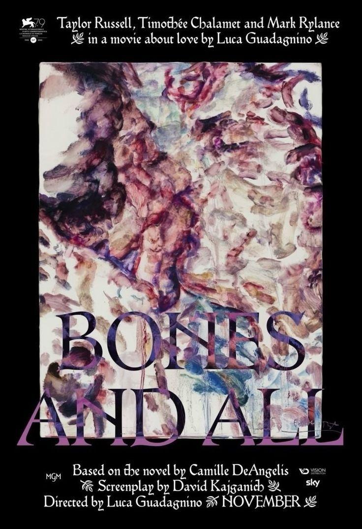 736x1075 Bones & All (2022), film by Luca Guadagnino. Love movie, Timothee chalamet, Elizabeth peyton