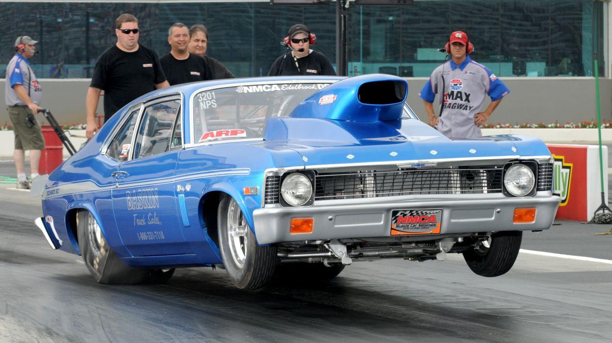 1248x700 Chevrolet nova drag racing wheelie race track hot rod muscle cars