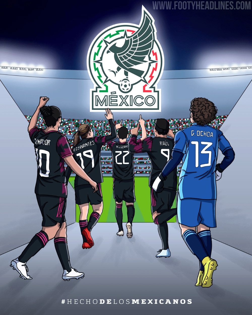 1000x1250 All New Mexico Logo Released Headlines. Mexico National Team Jersey, Mexico Soccer, Mexico National Team
