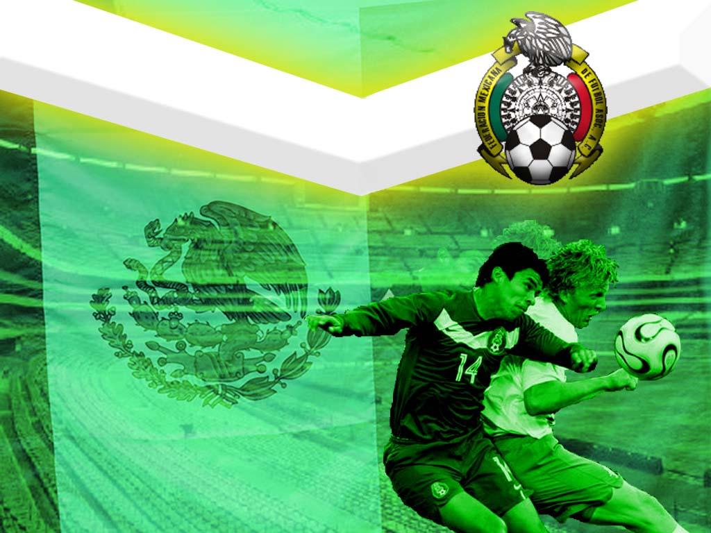 1024x768 Mexican Soccer Team Wallpaper