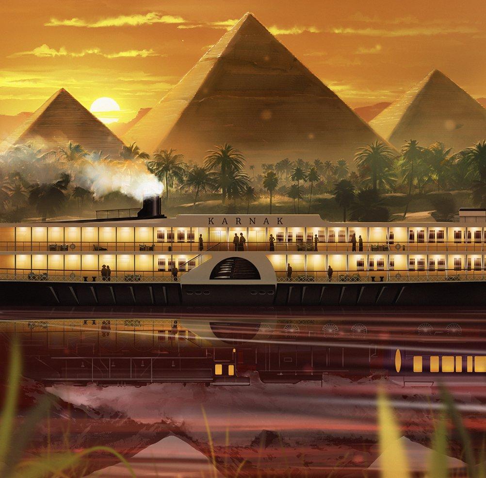 1002x984 Alamo San Francisco aboard the S. S. Karnak, a mystery awaits. DEATH ON THE NILE is playing this weekend