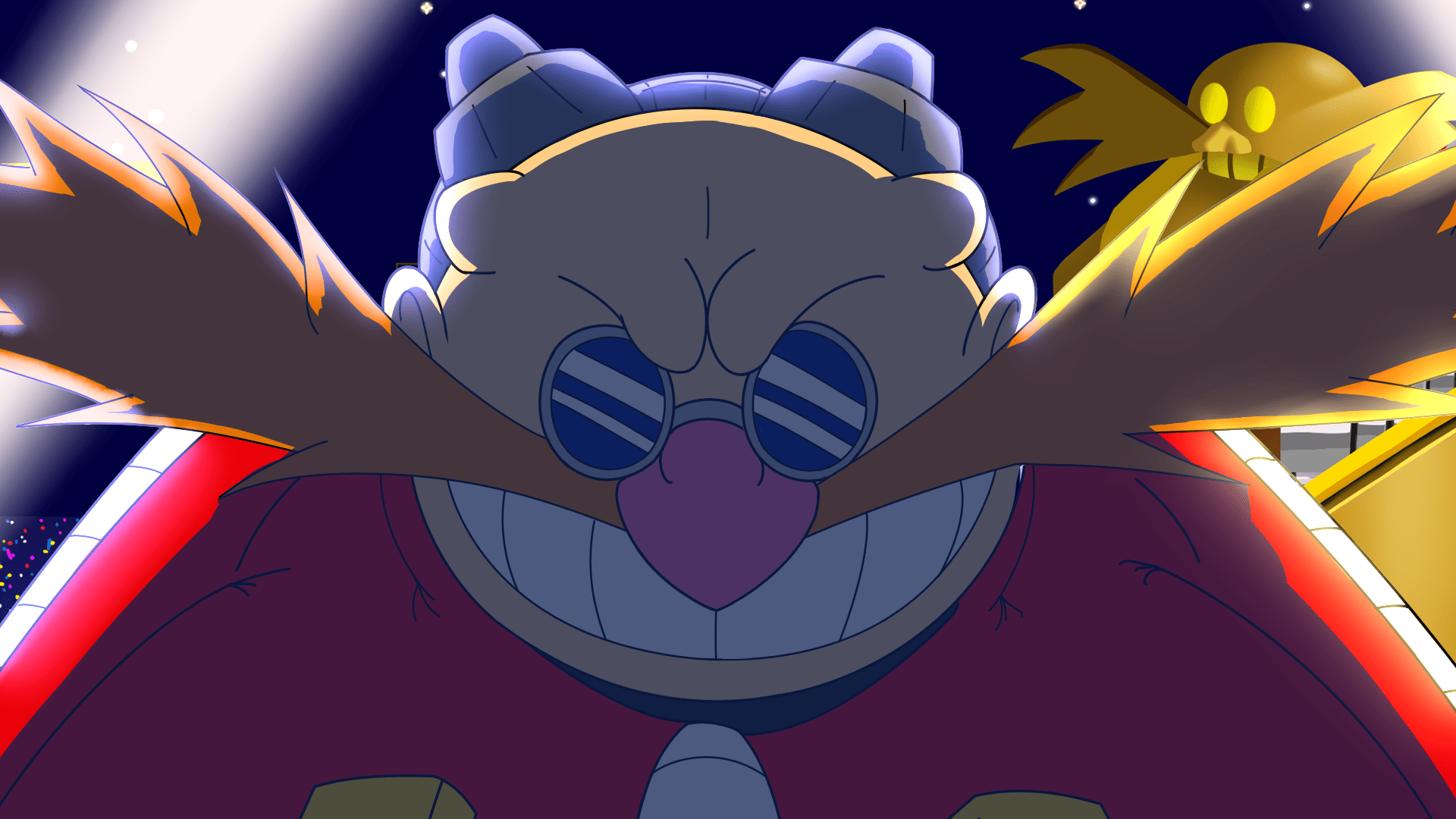 1920x1080 Dr. Eggman Super Wallpaper 3 by Kamicciolo on Newgrounds