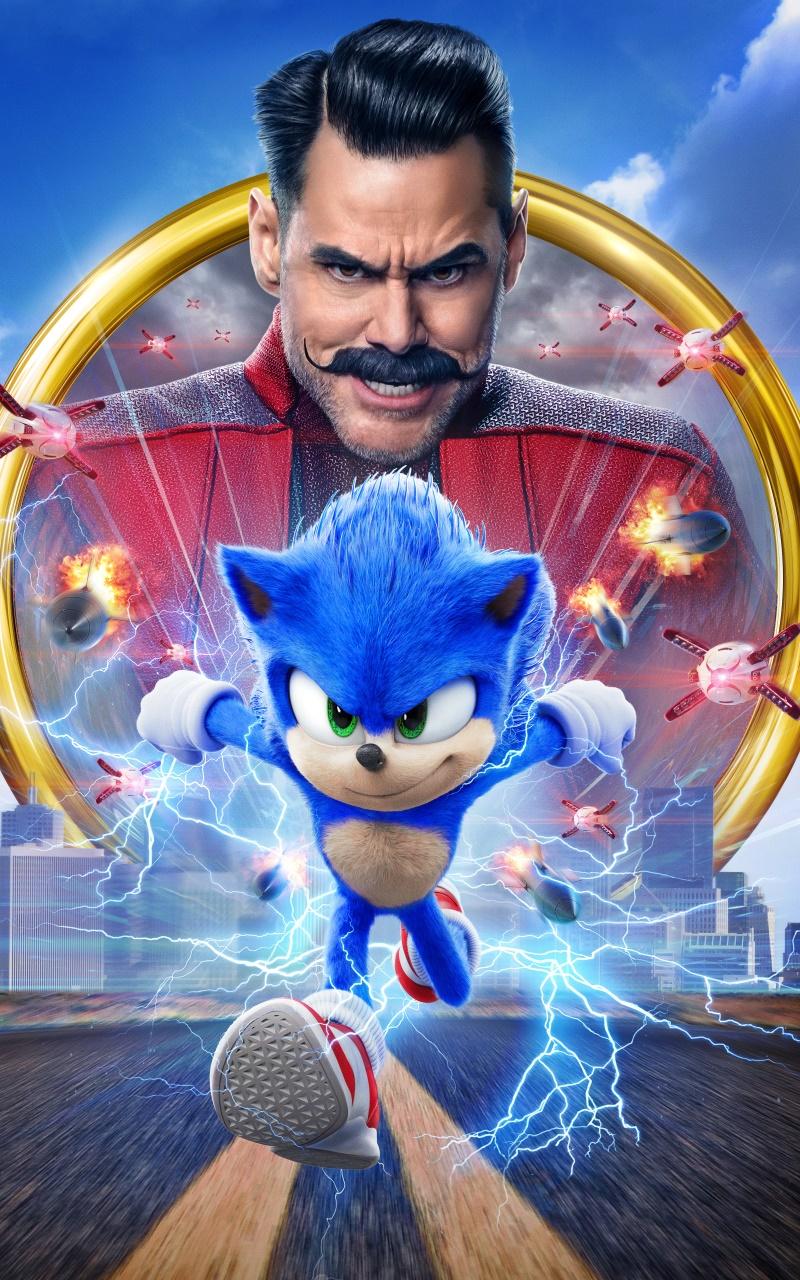 800x1280 Wallpaper / Movie Sonic the Hedgehog Phone Wallpaper, Doctor Robotnik, Jim Carrey, 800x1280 free download