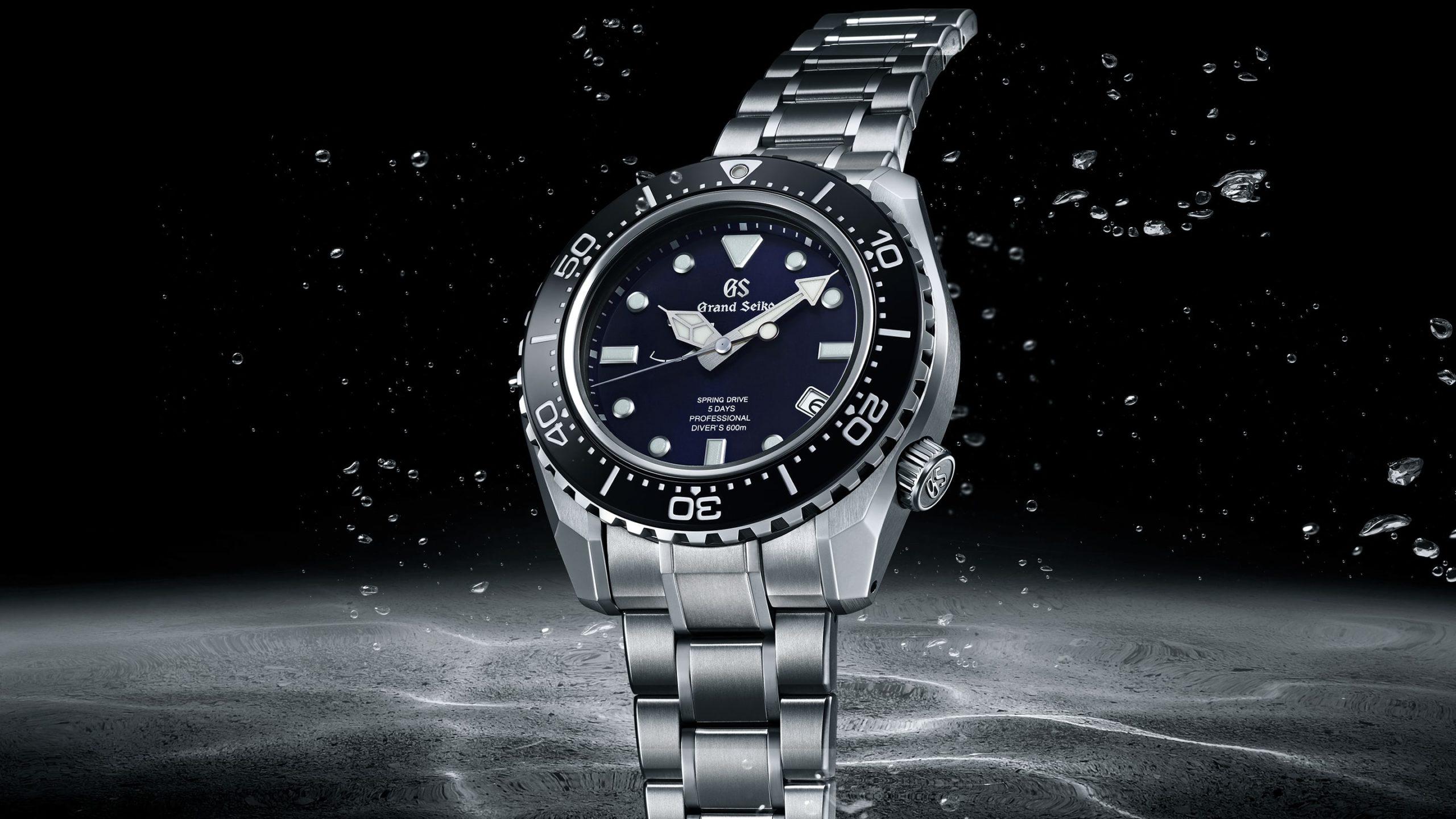 2560x1440 Introducing The Grand Seiko 60th Anniversary Limited Edition Professional Diver's 600M SLGA001 Watch