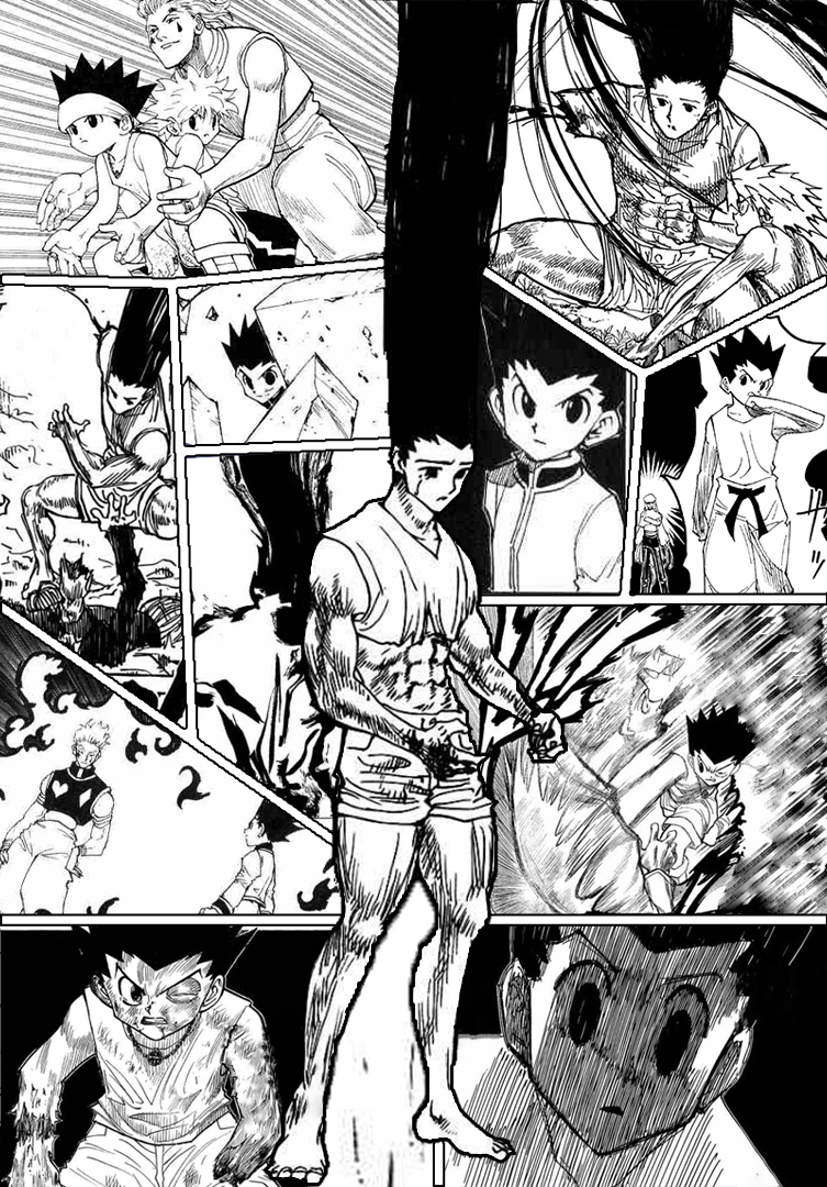 753x1080 Gon mobile manga wallpaper I made