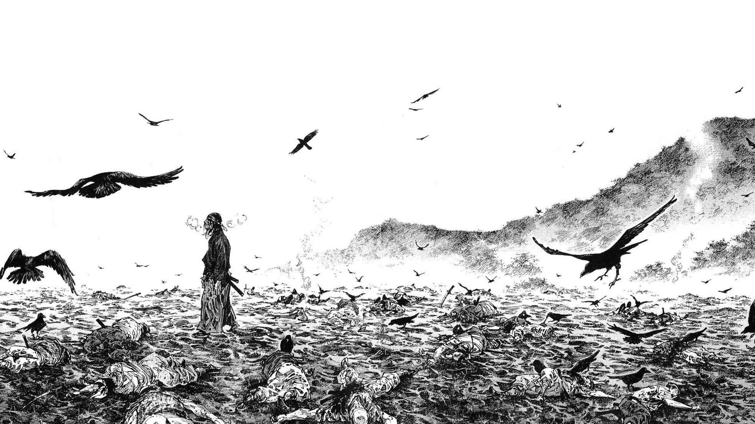 2557x1438 Anime Vagabond HD Wallpaper