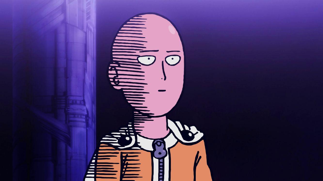 1333x750 Wallpaper One Punch Man Dp, Saitama, One Punch Man, Anime, Sleeve, Background Free Image