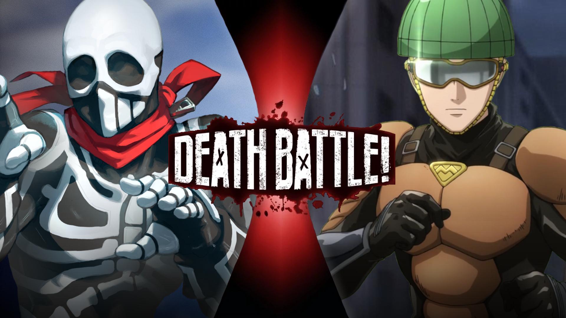1920x1080 Skullomania VS Mumen Rider (Street Fighter VS One Punch Man)