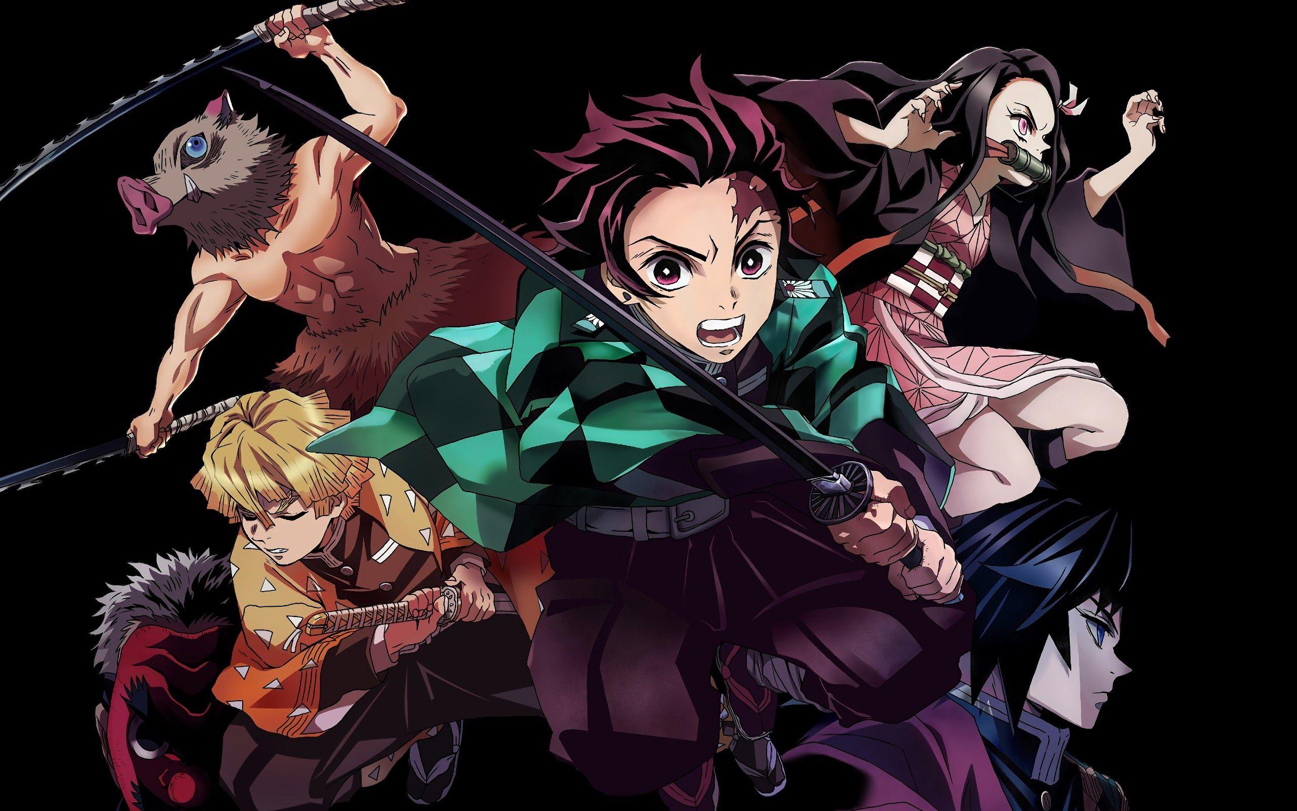 2560x1600 Sad Demon Slayer Wallpaper