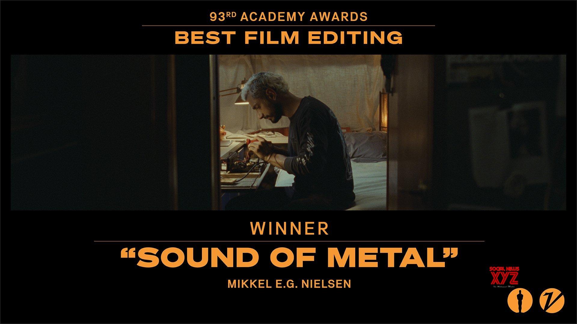 1920x1080 Sound Of Metal Wins Best Film Editing At #Oscars2021 News XYZ