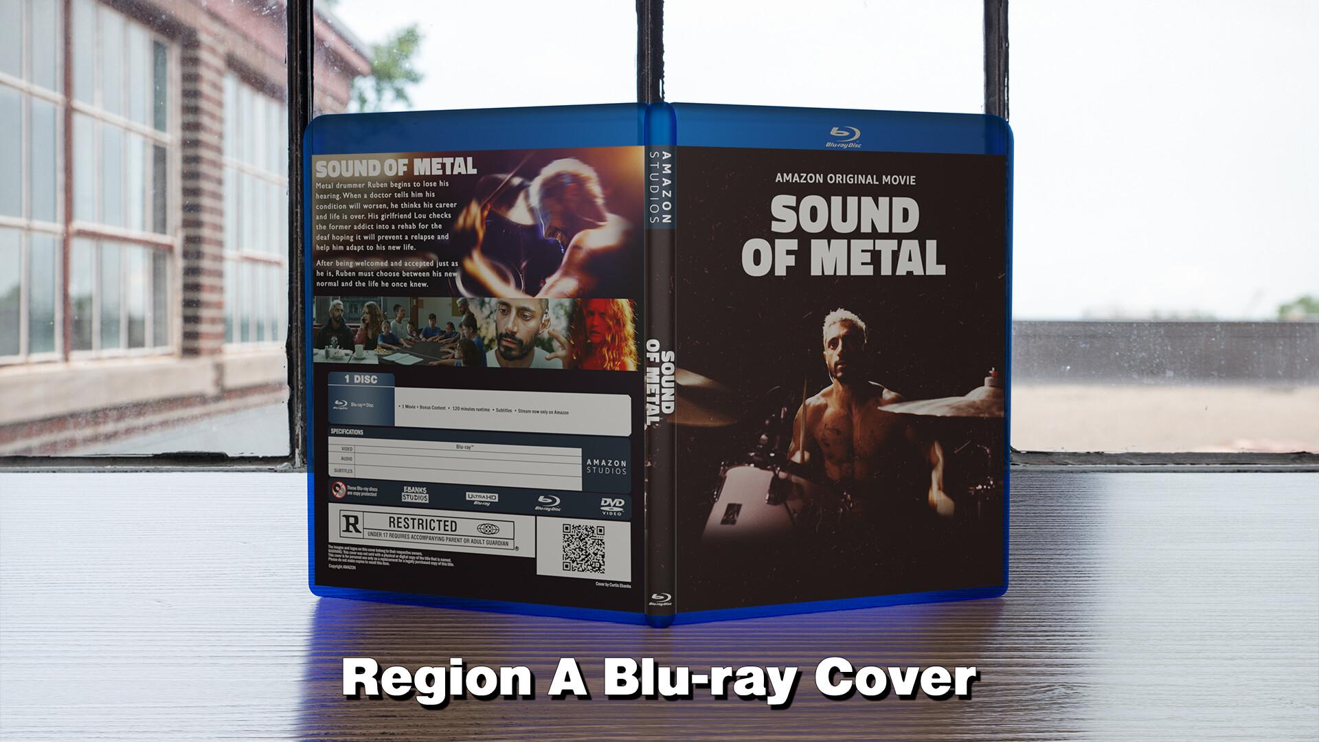 1920x1080 The Sound Of Metal (2019) Custom Blu Ray Cover
