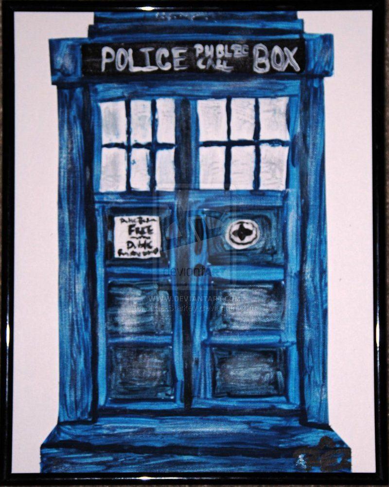 800x1000 800x1000px Tardis Van Gogh Wallpaper