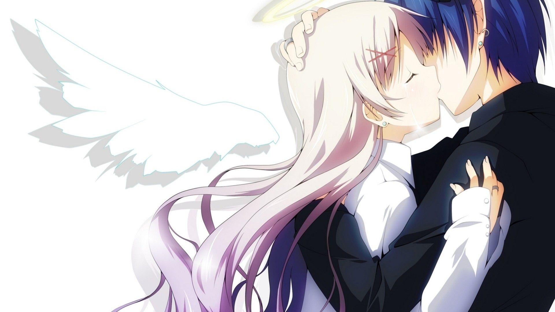 Romantic Anime Kiss Wallpapers - Top Free Romantic Anime Kiss Backgrounds -  WallpaperAccess