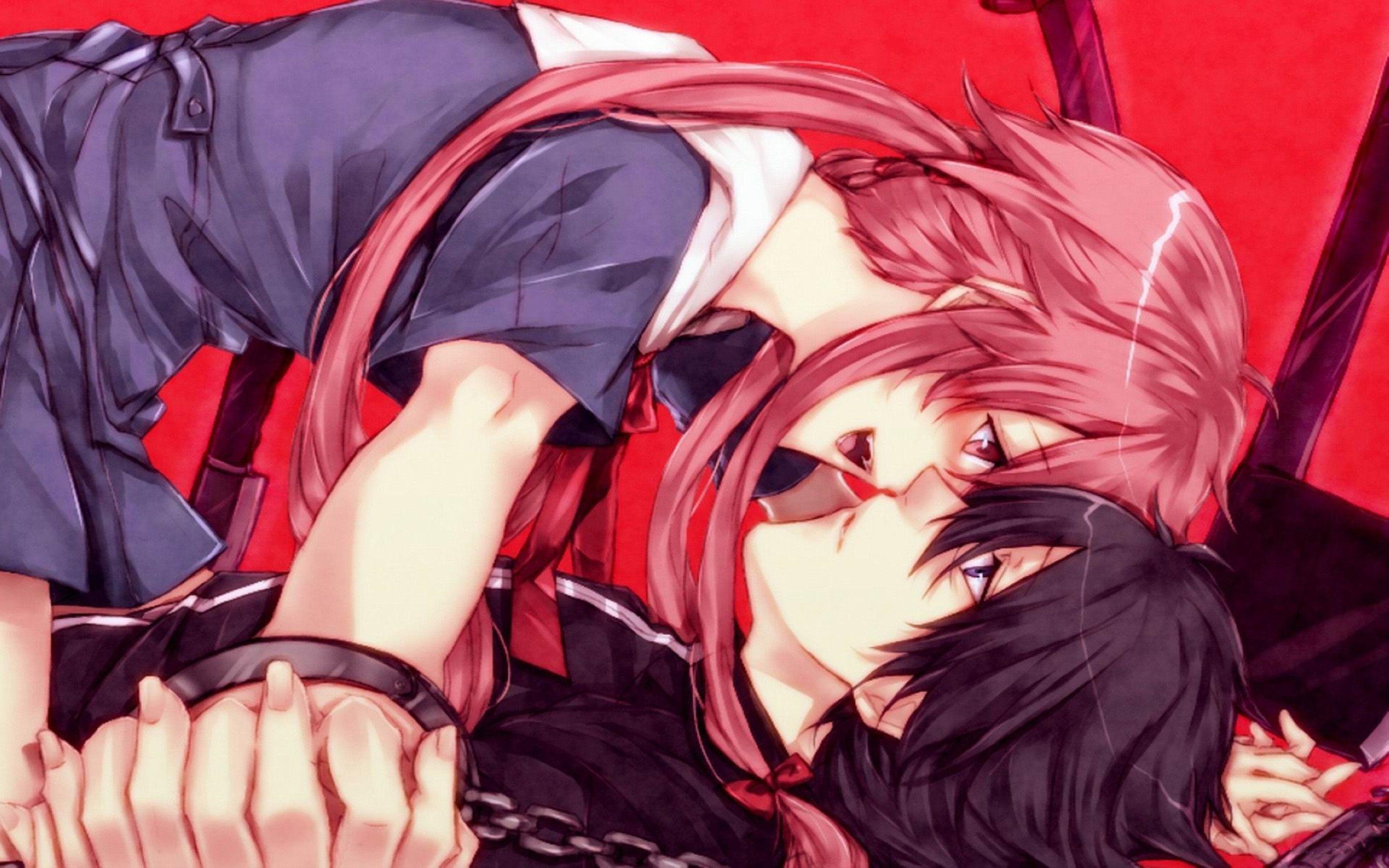 anime kissing couple wallpaper by shaktichoudhari - Download on ZEDGE™