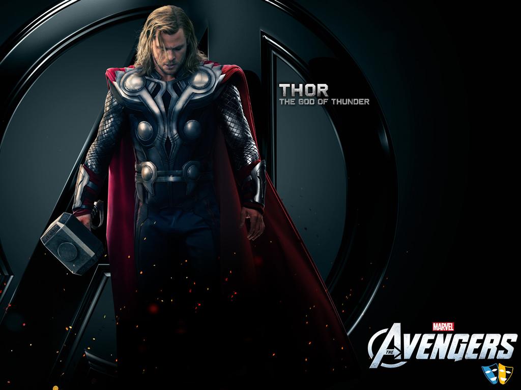 1024x768 Thor Desktop Wallpaper