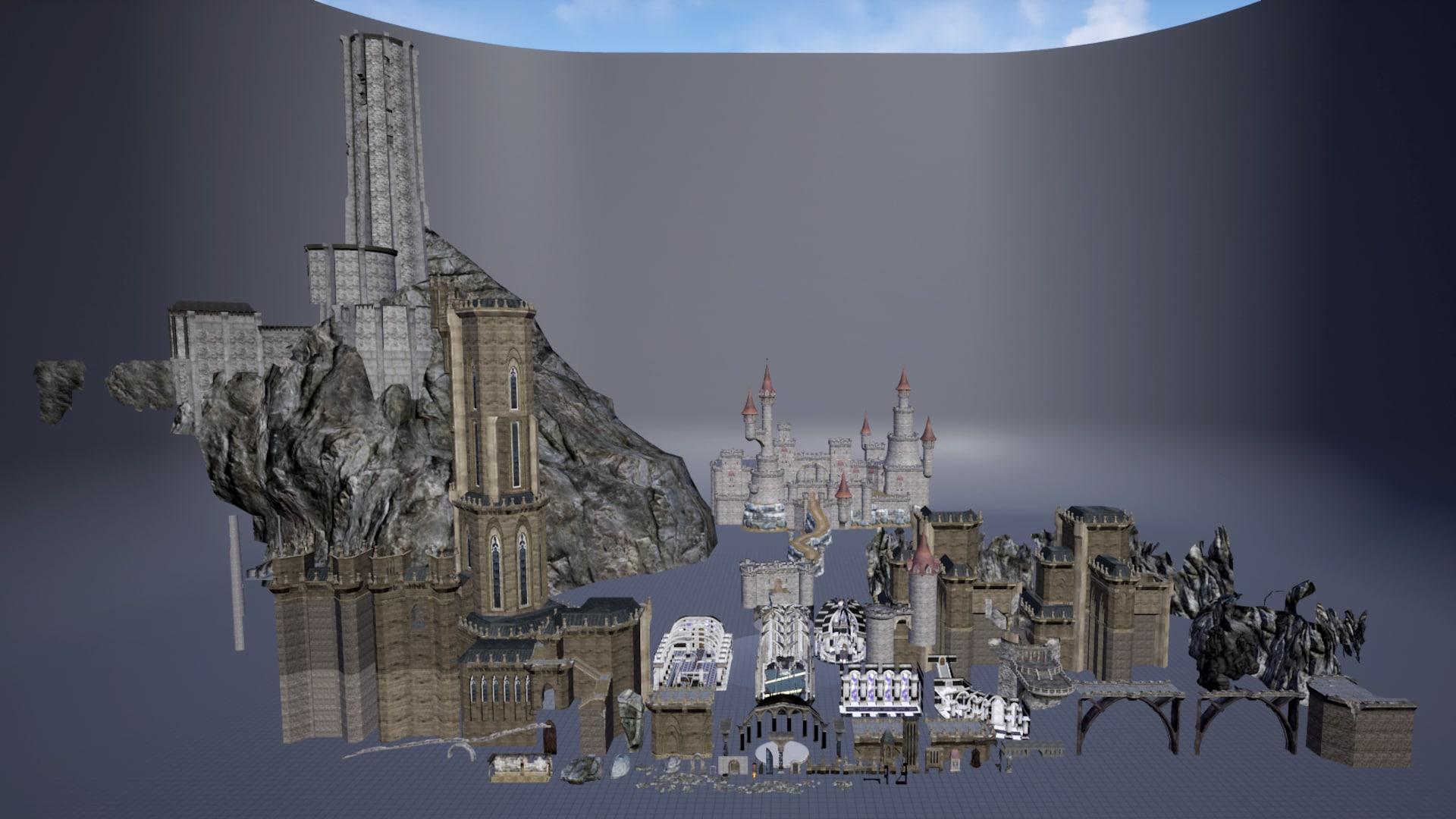 minecraft infinity castle world download