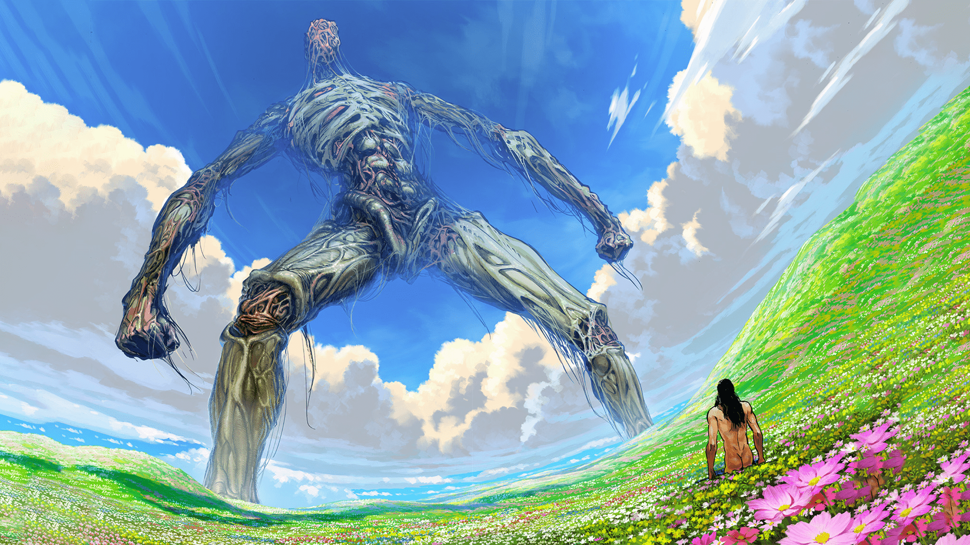1920x1080 Spoilers. I did a 1920x1080 wallpaper of THAT SHOT from the last manga. Grab it here folks