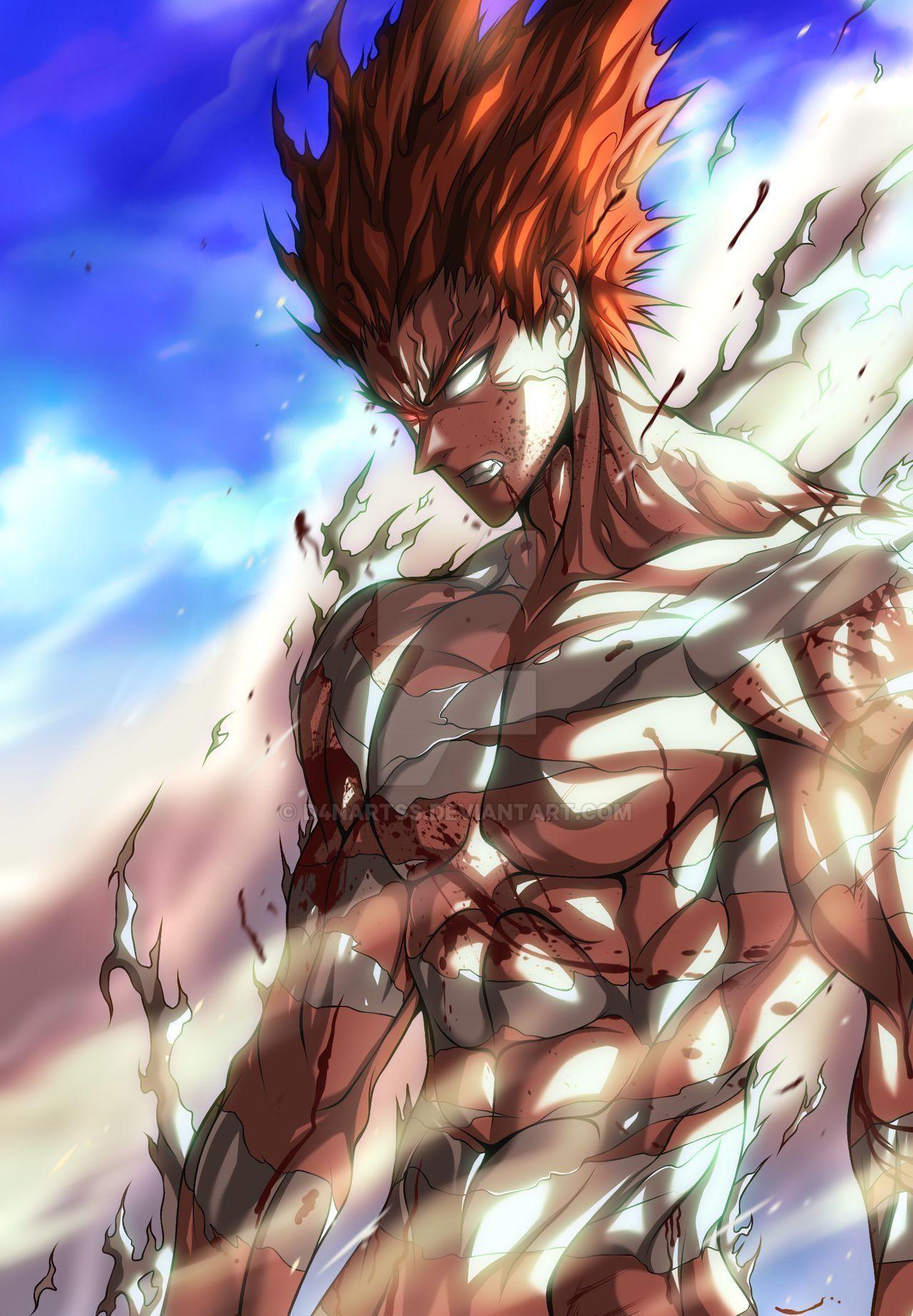 1280x1845 Garou Awakening. Genos wallpaper, Artistas marciales, Personajes de anime