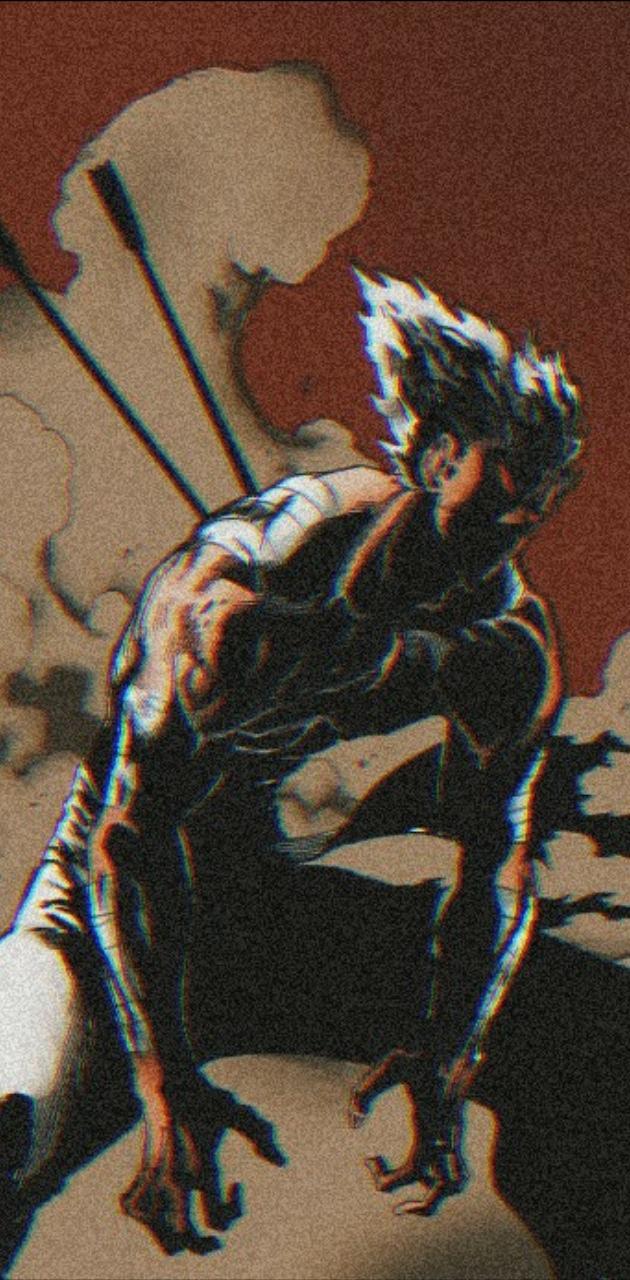 630x1280 Garou One Punch Man Wallpaper