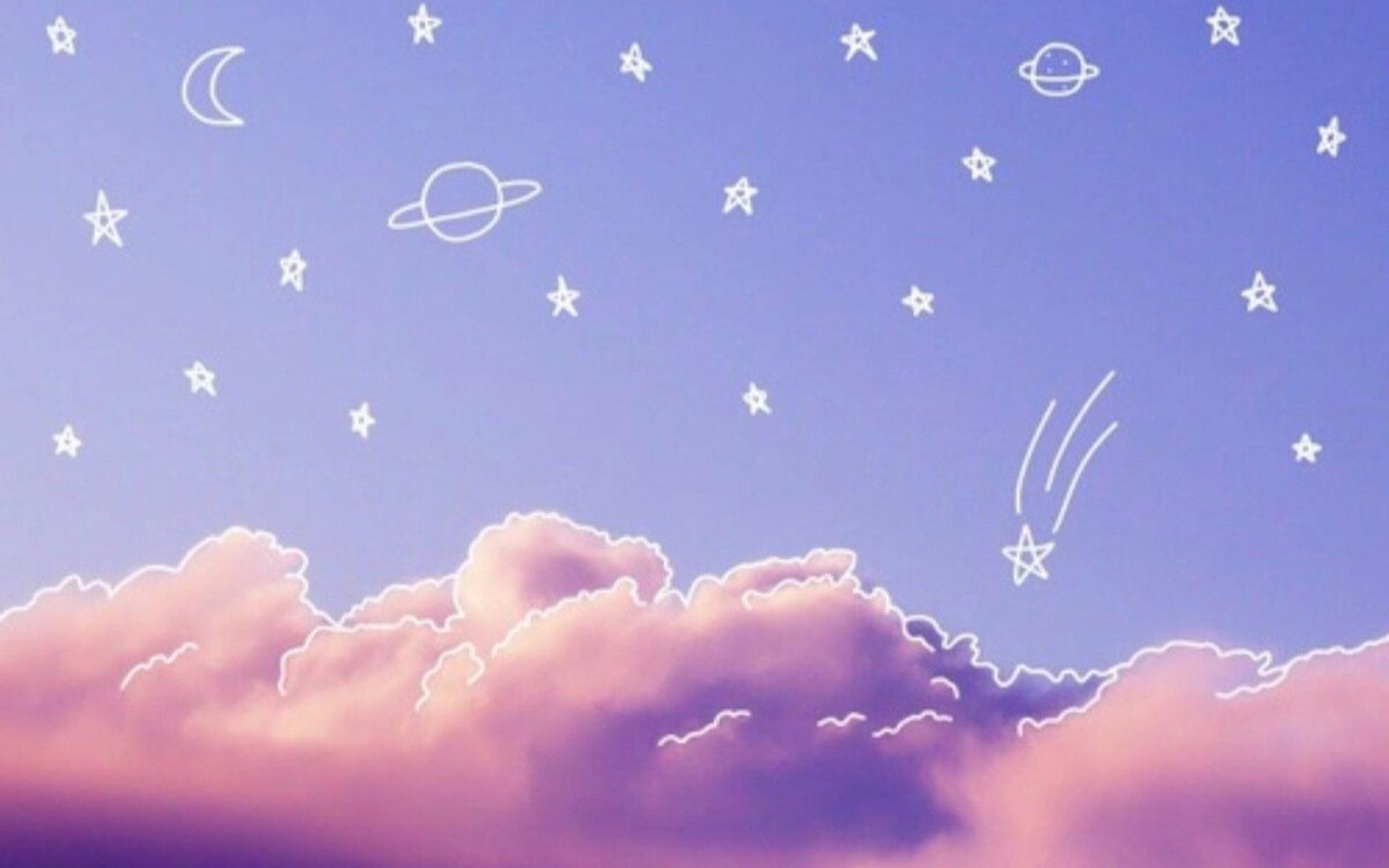1920x1200 Aesthetic Cloud Wallpaper for Desktop