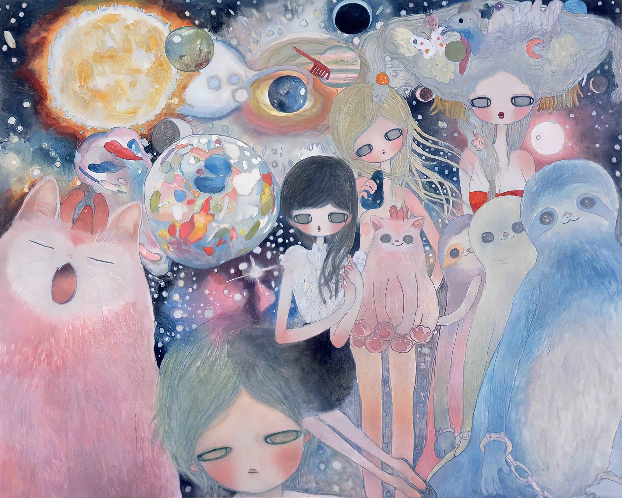 Aya Takano Wallpapers - Top Free Aya Takano Backgrounds - WallpaperAccess