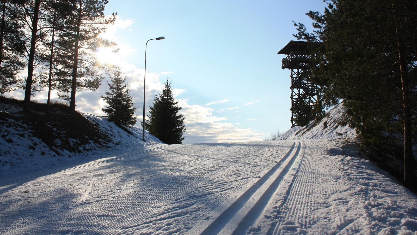 1600x900 Lähte ski trails, Estonia