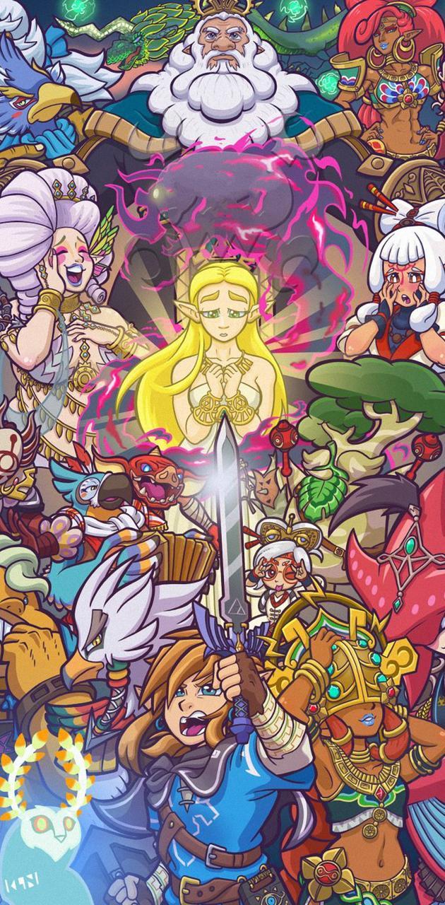 Link Botw Wallpapers - Top Free Link Botw Backgrounds - WallpaperAccess