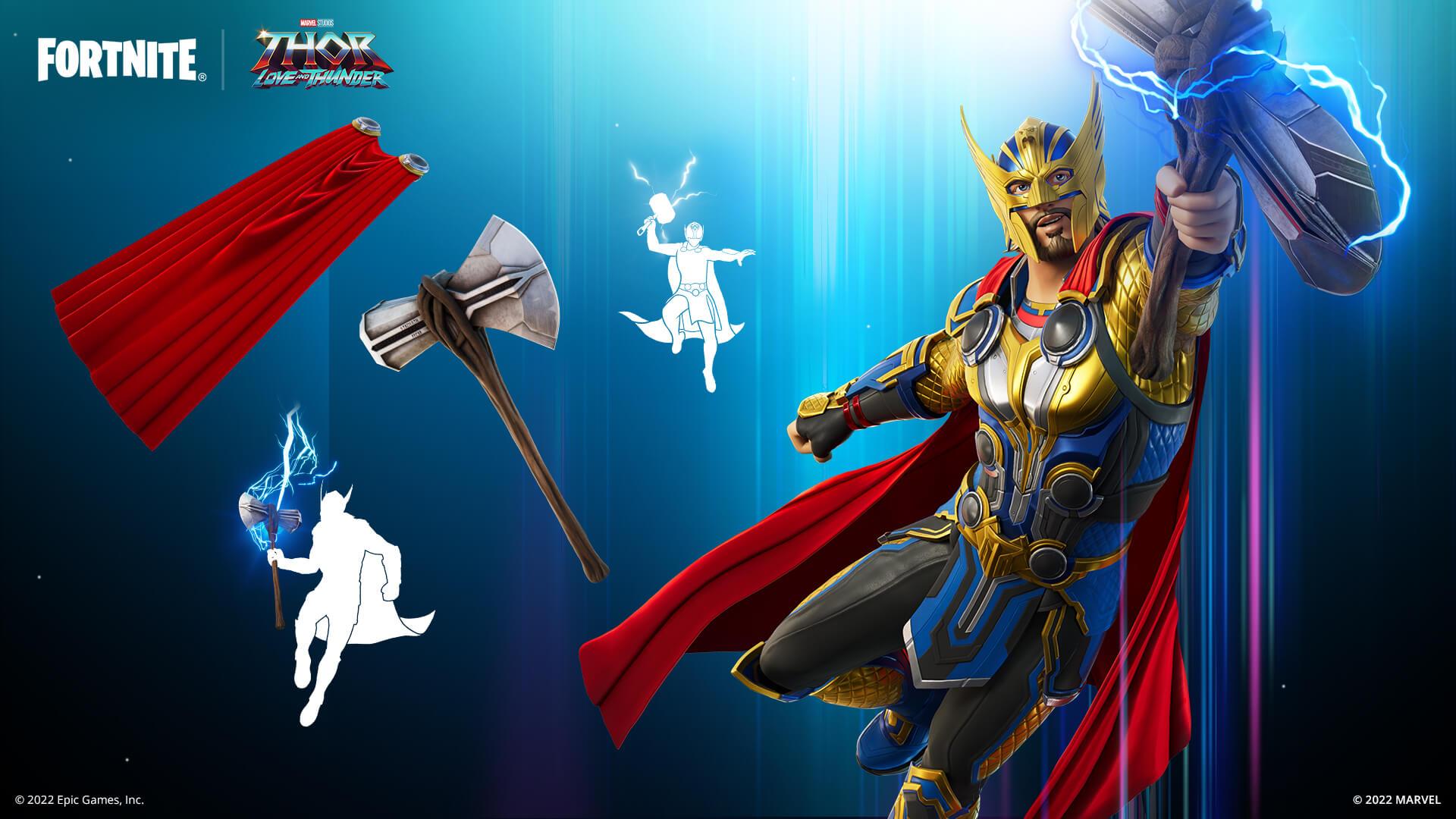 1920x1080 Bring the Hammer Down with Thor Odinson and Mighty Thor in Fortnite