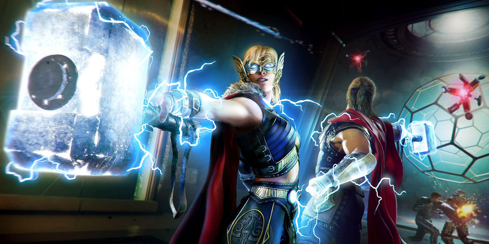 1920x960 What Sets Mighty Thor Apart from Odinson in Marvel's Avengers