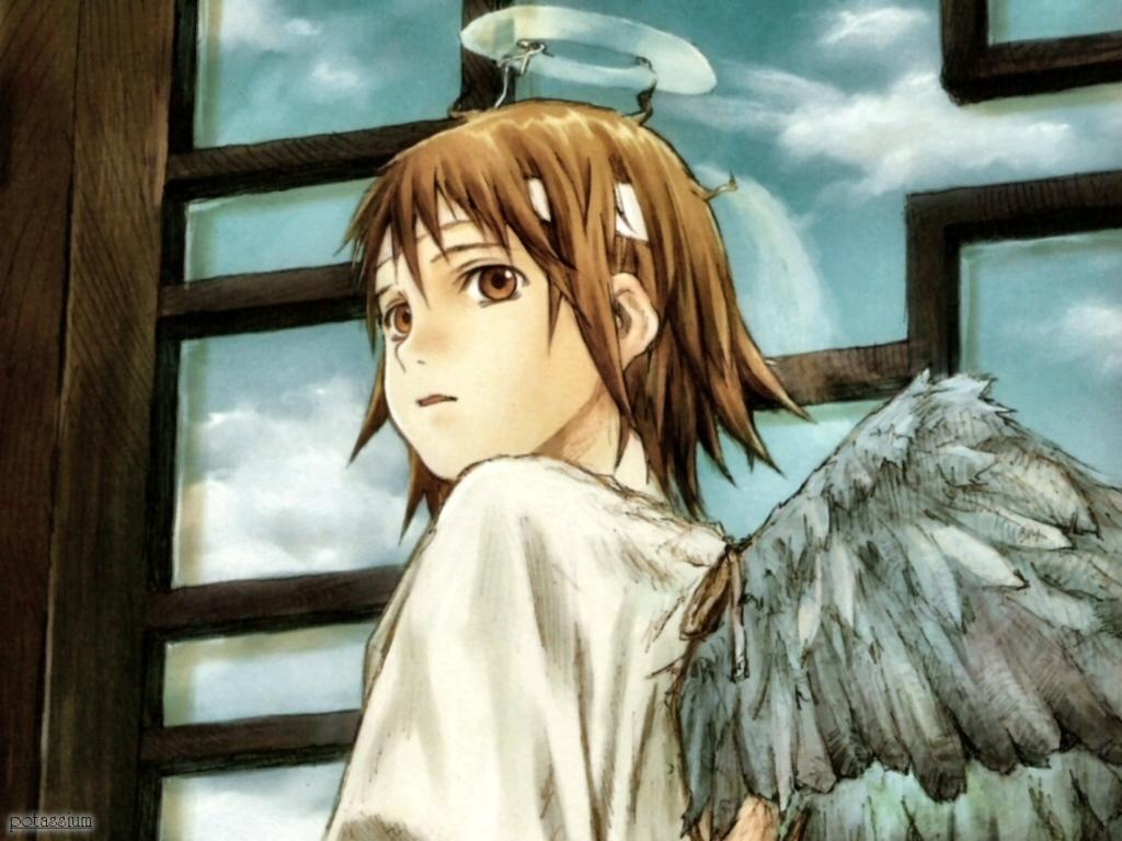 1024x768 Greatest Unknown Anime 3: Haibane Renmei
