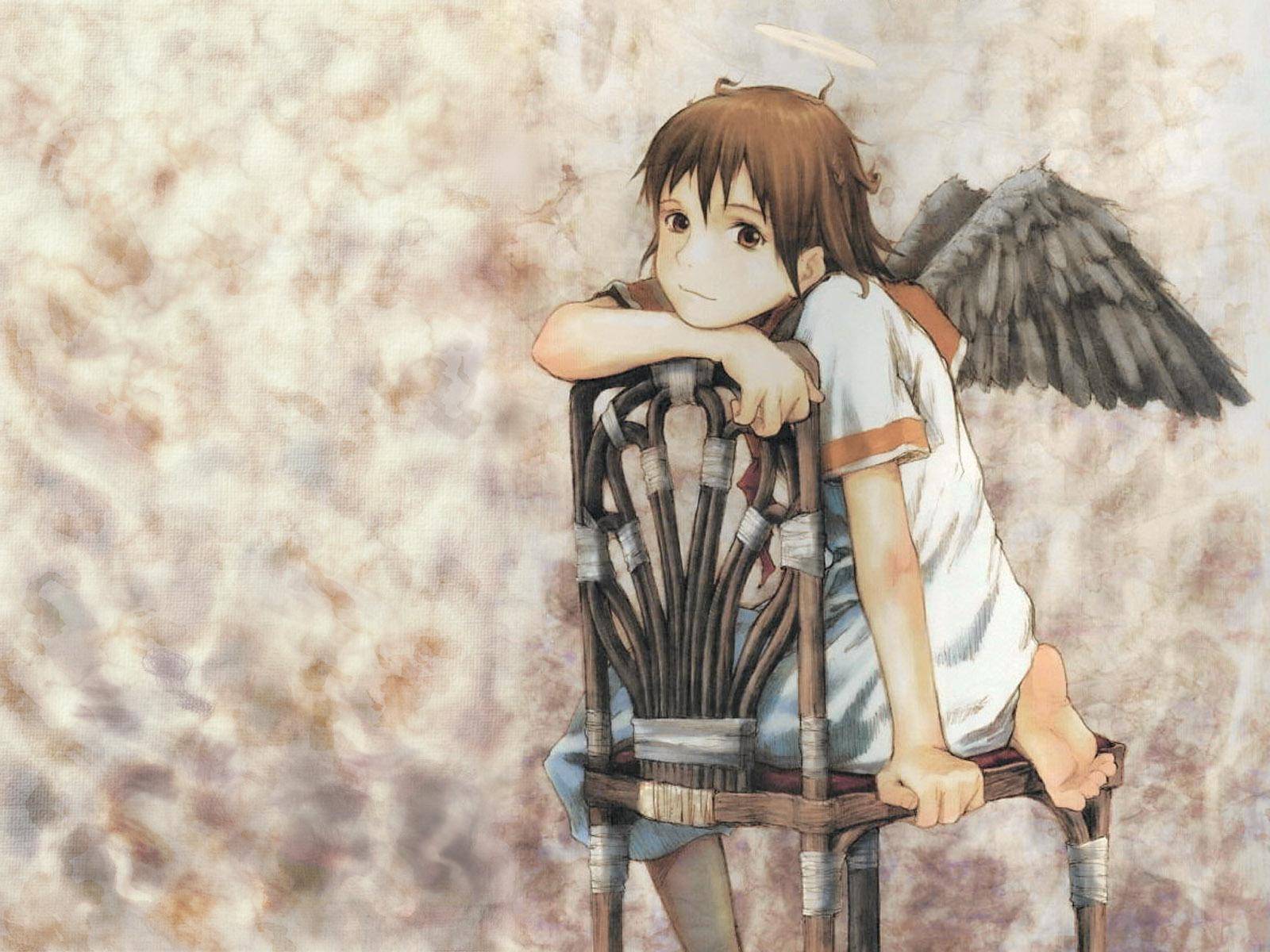 1600x1200 haibane renmei. konachan.com.com Anime Wallpaper