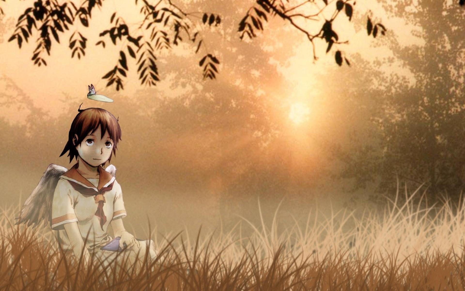 1920x1200 Wallpaper / drama, animation, 1080P, fantasy, haibane, renmei free download