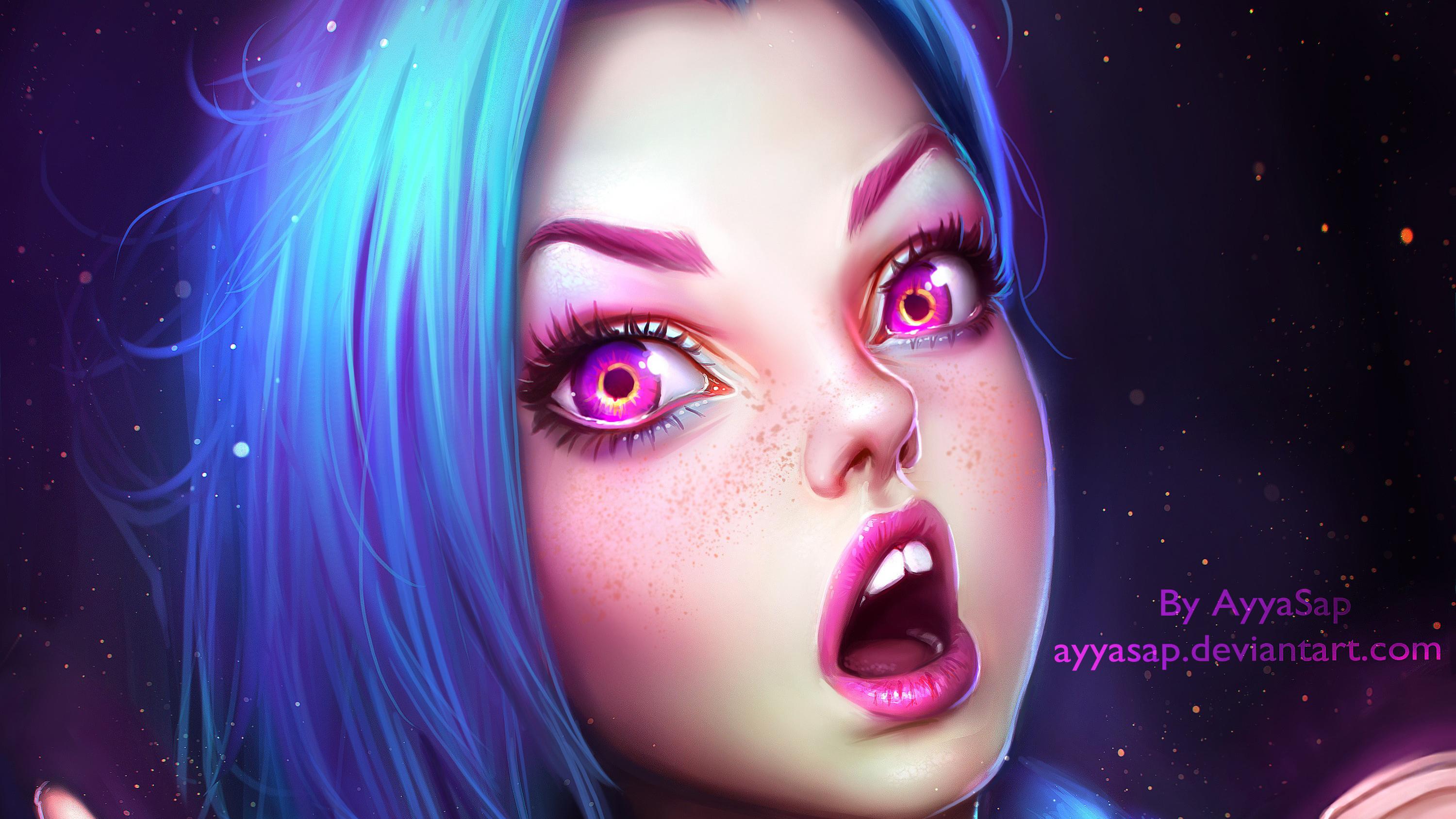 3000x1687 jinx league of legends HD wallpaper, background