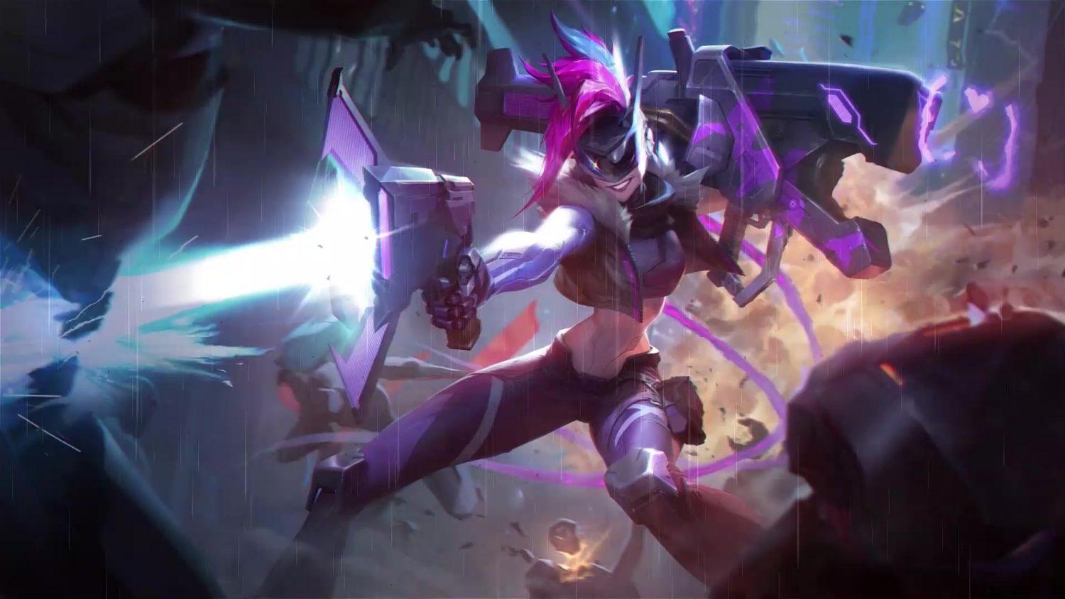1500x844 Project Jinx League Of Legends Live Wallpaper