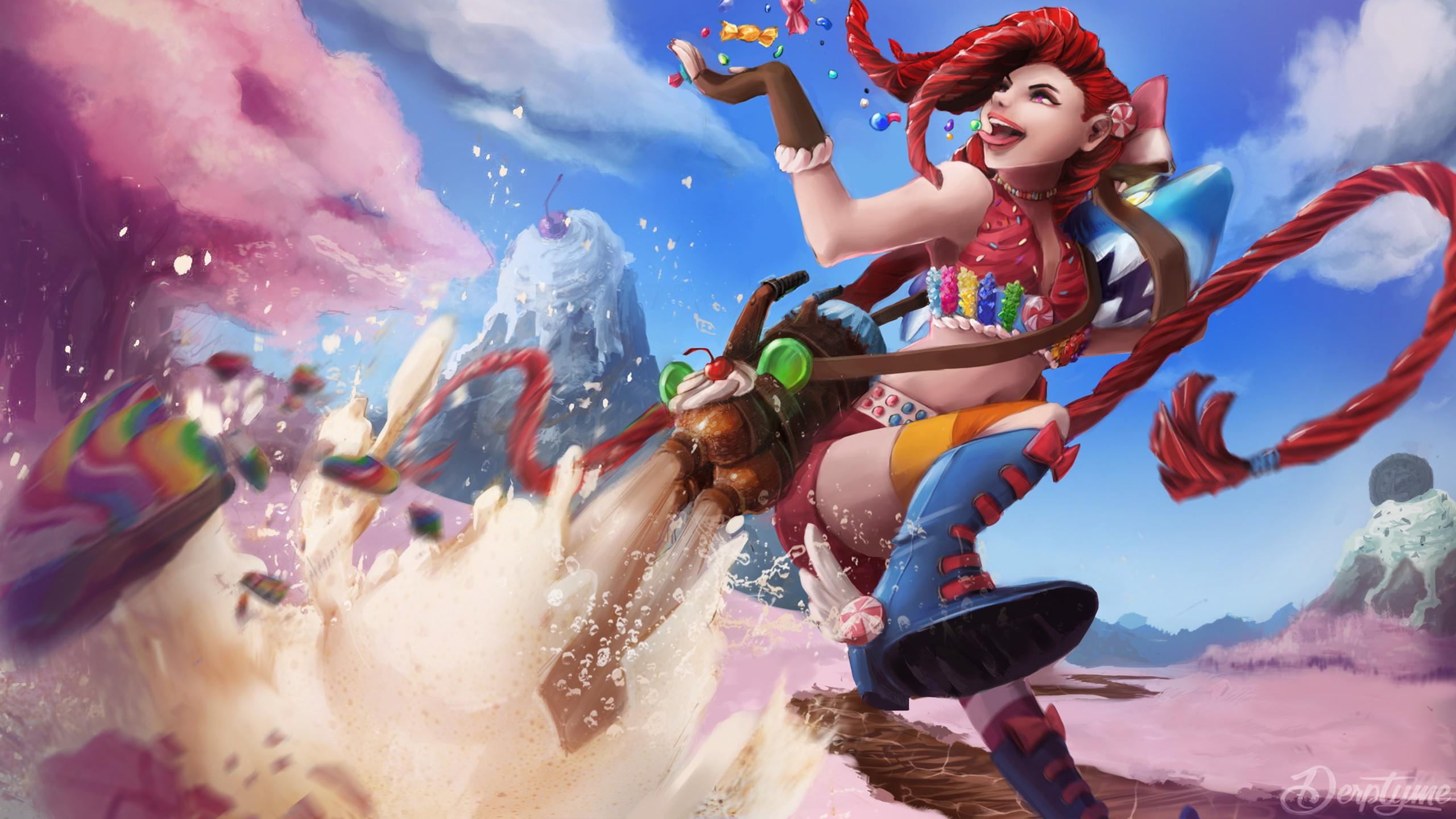 2560x1440 jinx league of legends league of legends HD wallpaper, background