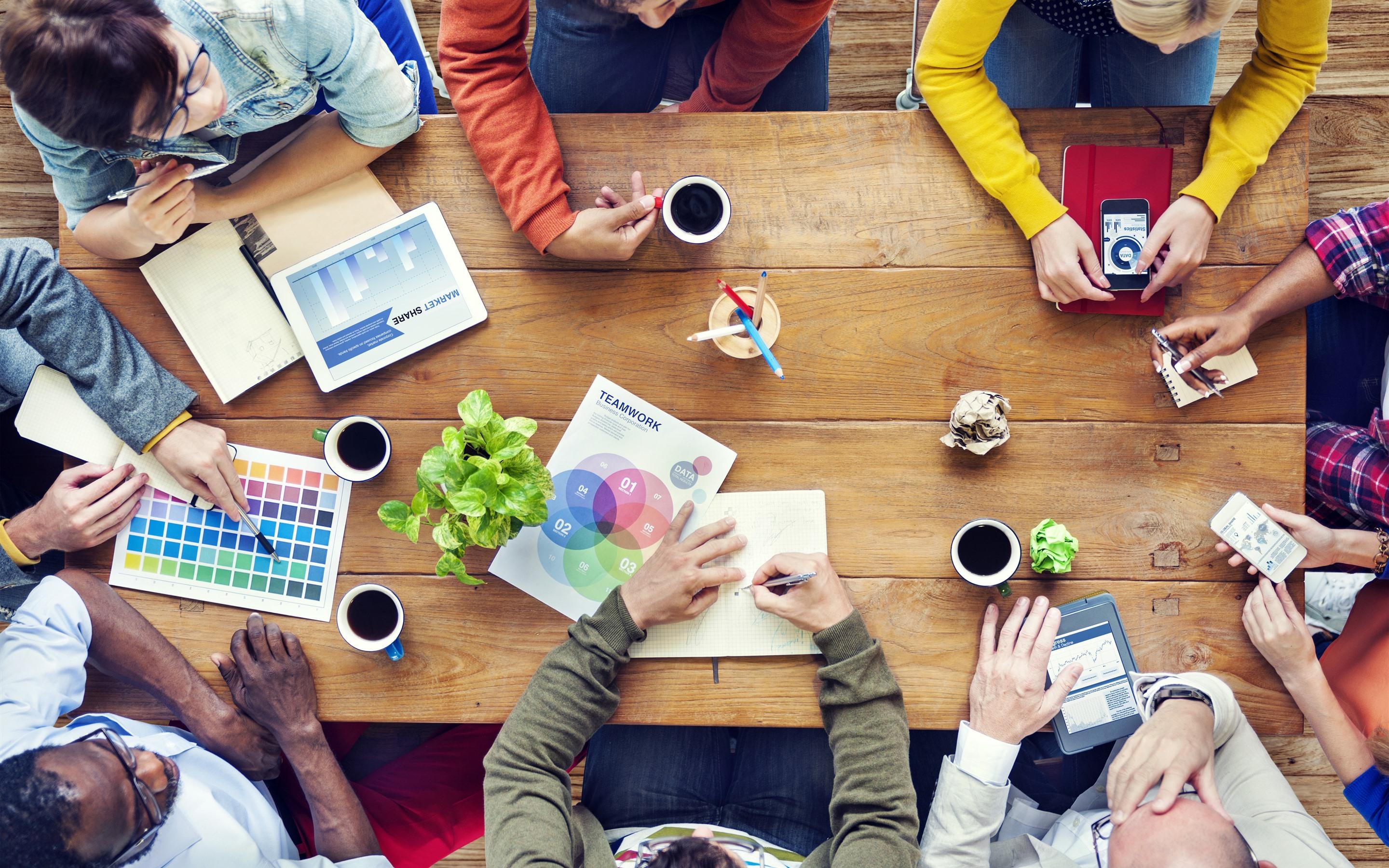 2880x1800 Wallpaper Office, workgroup, people 3840x2160 UHD 4K Picture, Image