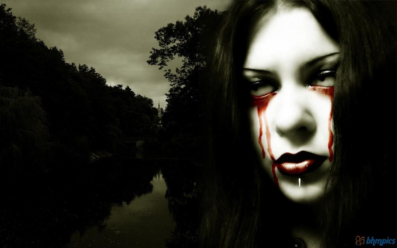 1280x800 Dark Horror Wallpaper