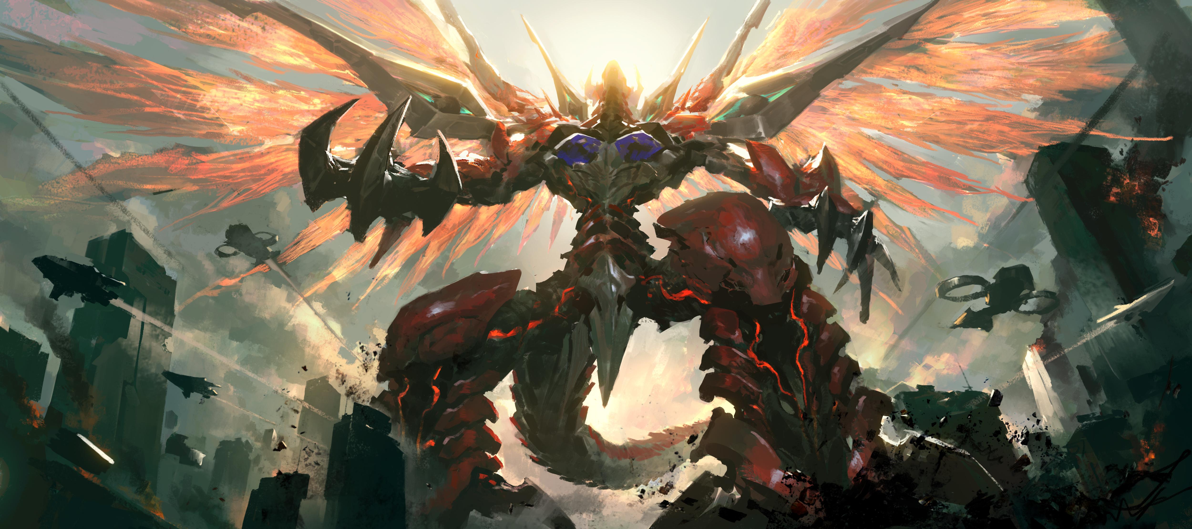 5000x2222 Odd Eyes Raging Dragon