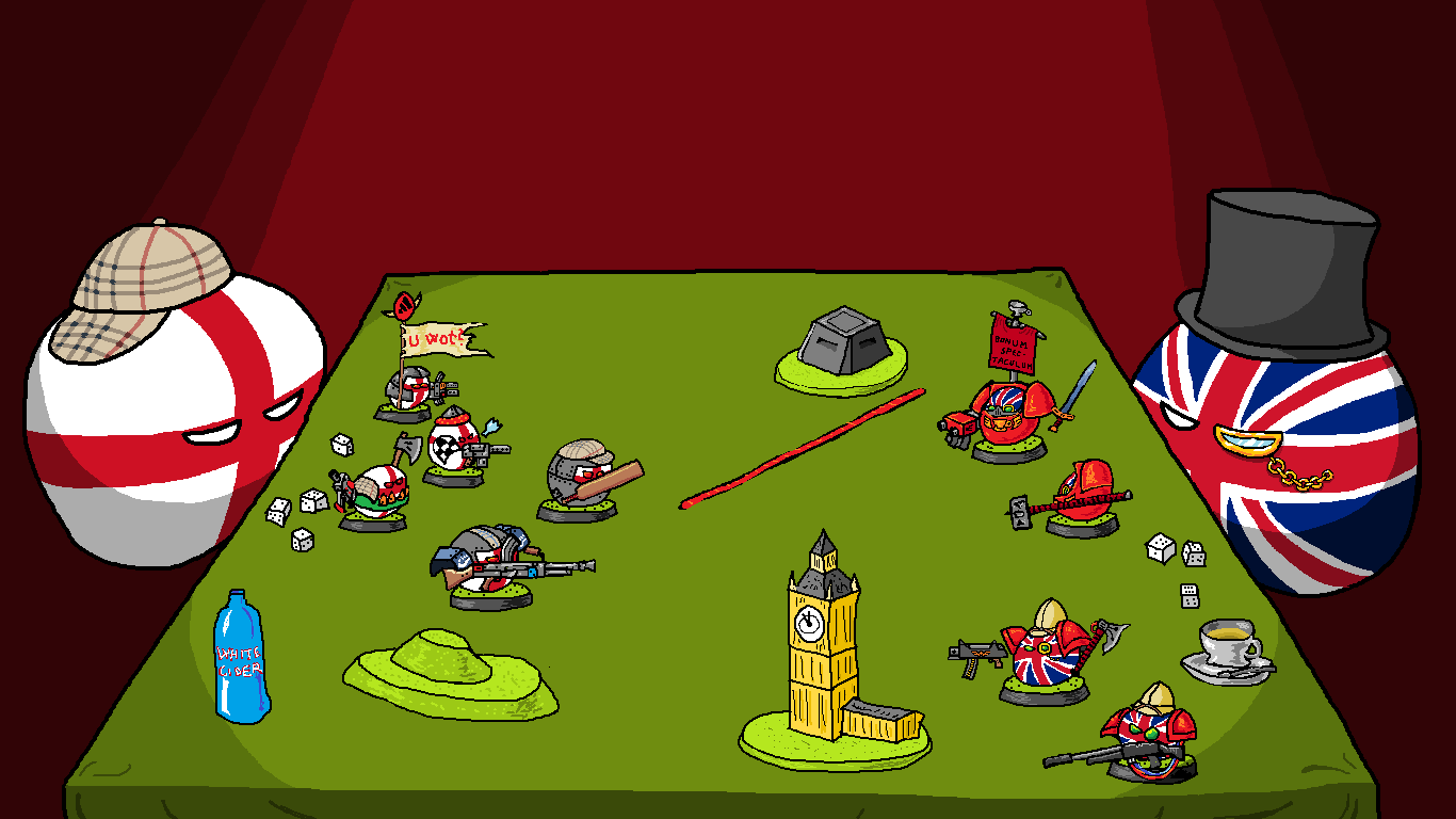 1366x768 Warhammer Ball Image, Satire, Parody