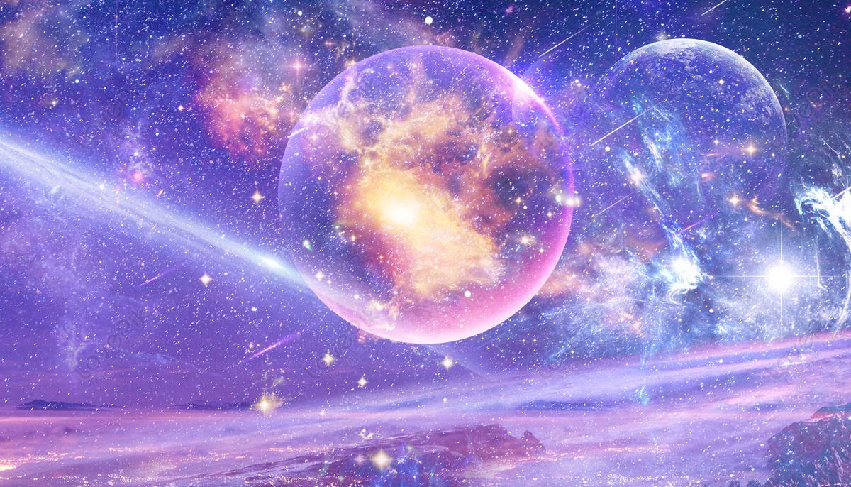 1200x686 Fantasy Planet Download Free. Banner Background Image