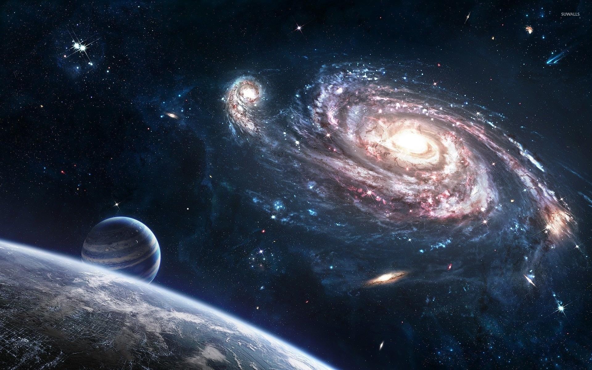 1920x1200 Planets and galaxy wallpaper wallpaper