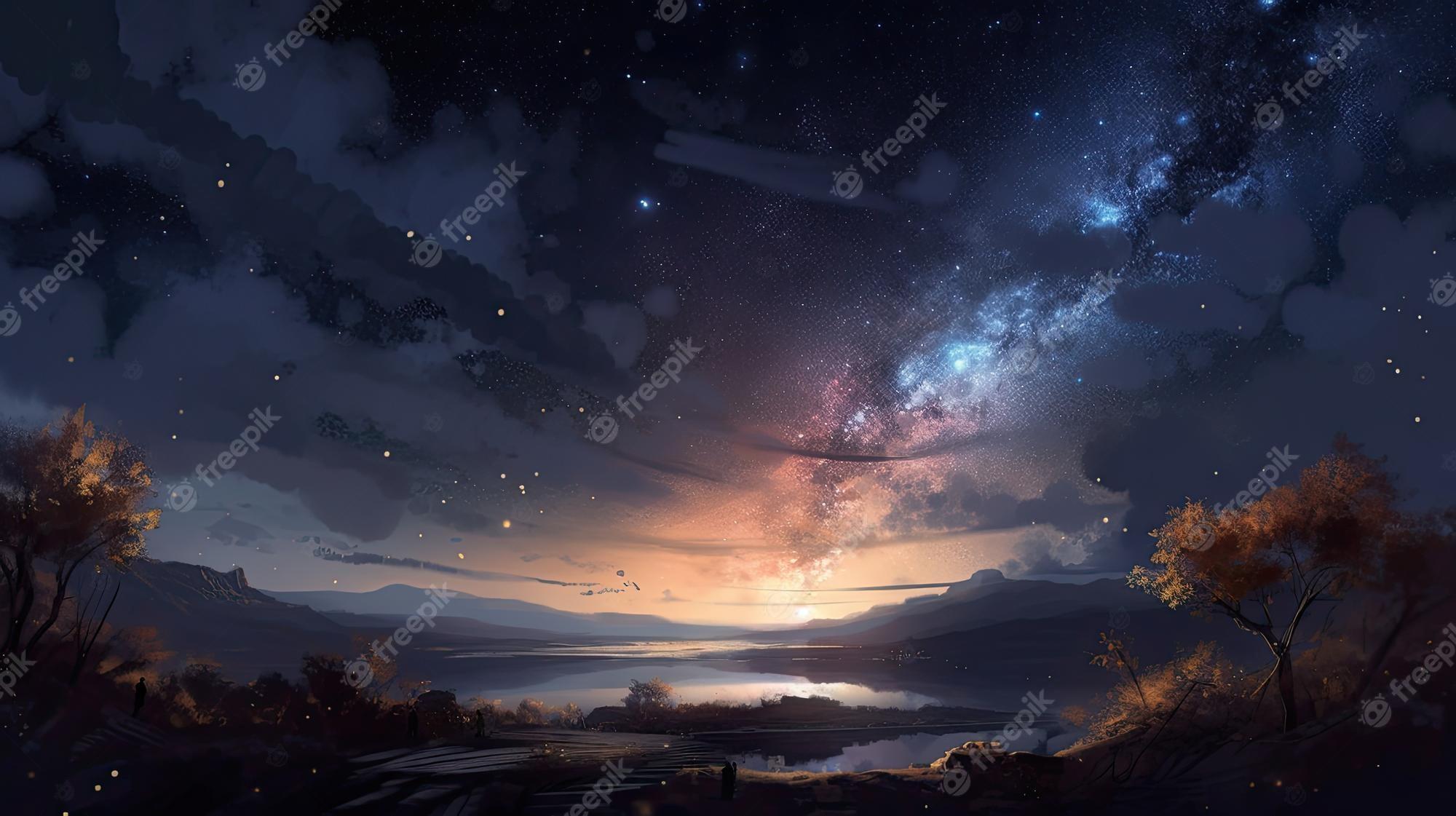Galaxy Night Wallpapers - Top Free Galaxy Night Backgrounds