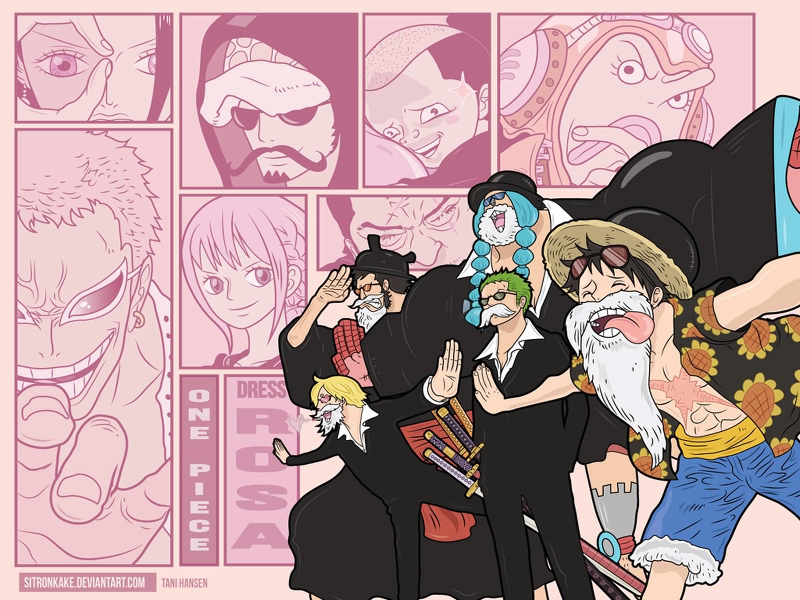 1600x1200 Luffy Dressrosa Wallpaper