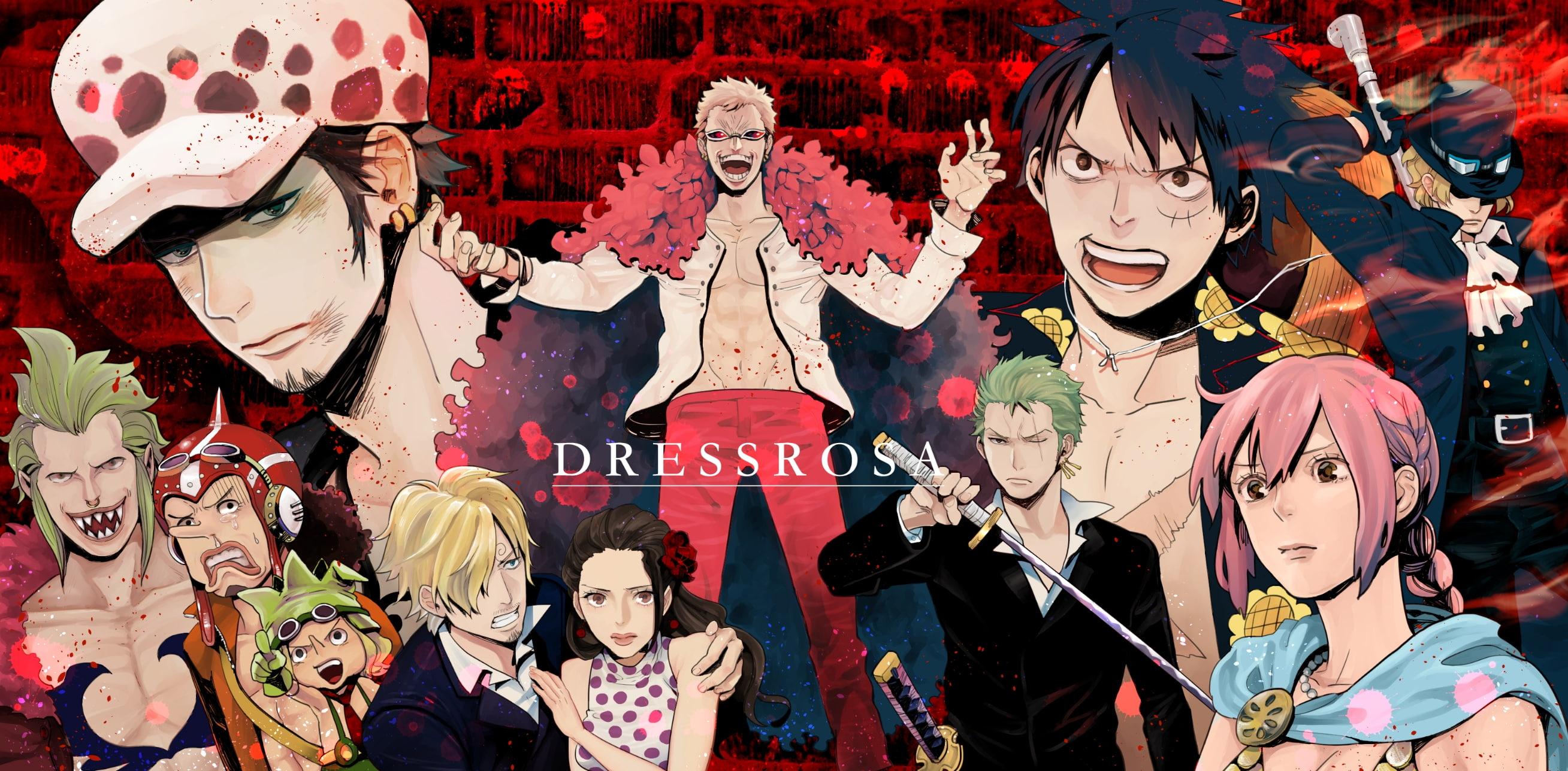 2617x1288 Wallpaper / representation, sanji, togetherness, group of people, people, 2K, outdoors, female likeness, costume, day, men, festival, bartolomeo, art and craft, creativity free download