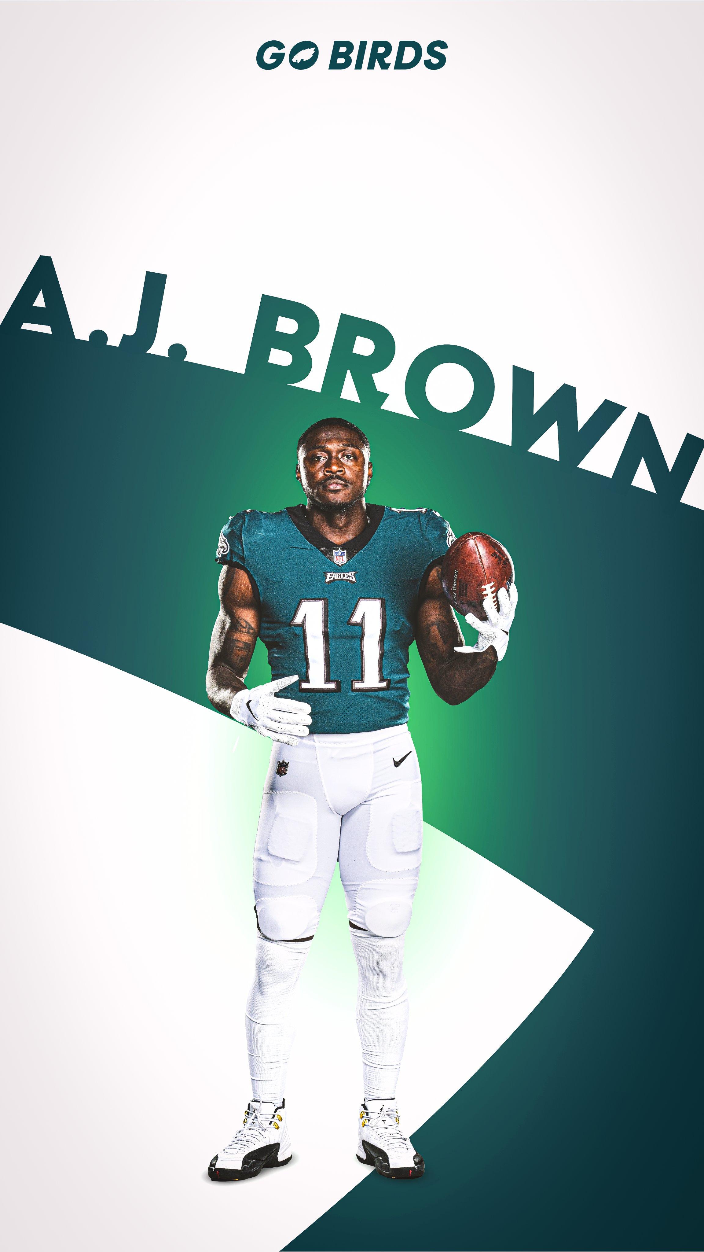 Top more than 52 aj brown eagles wallpaper latest  incdgdbentre