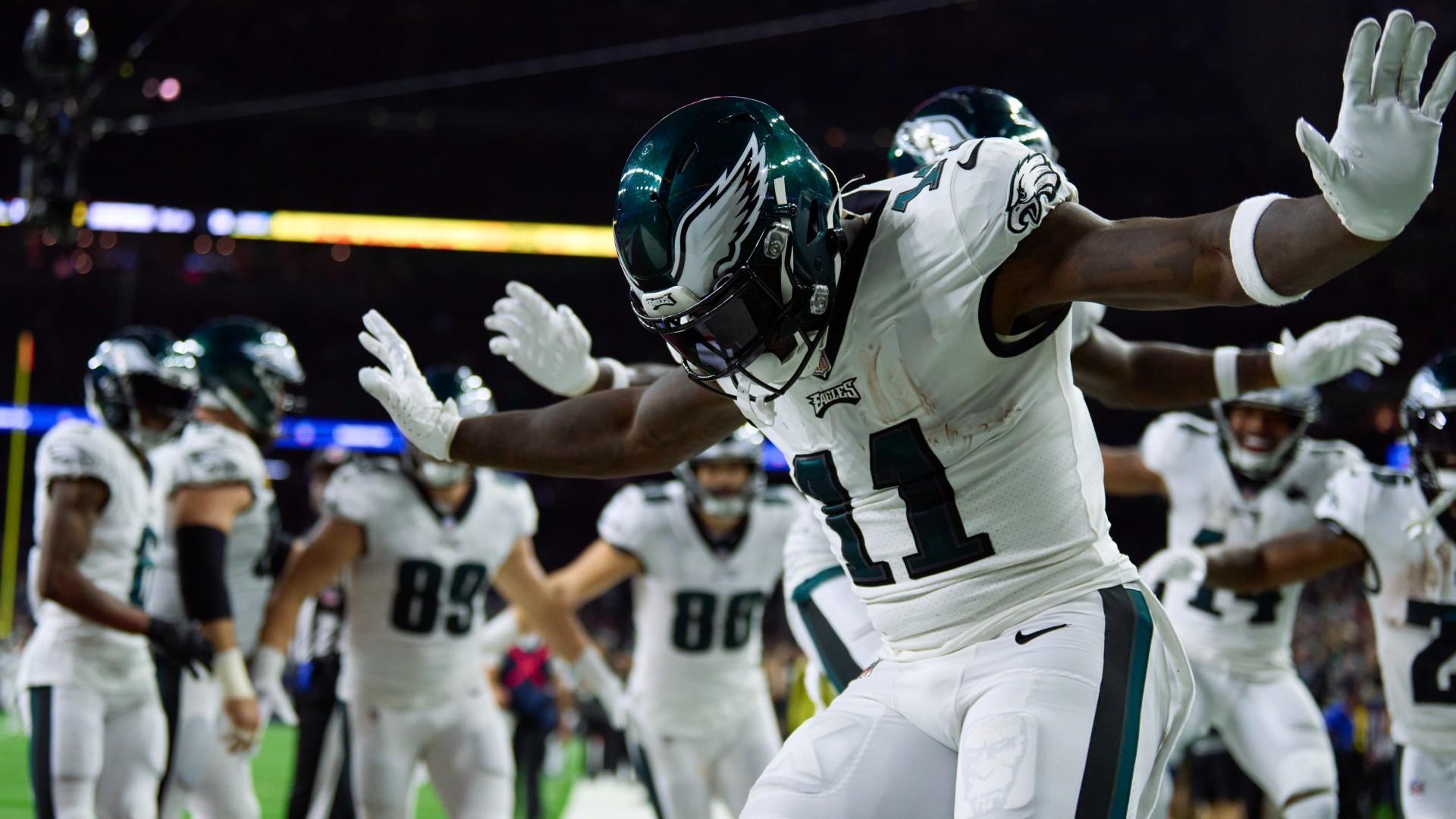 1920x1080 Eagles' A.J. Brown Throws Shade At Titans Wide Receivers In Three Word Deleted Tweet