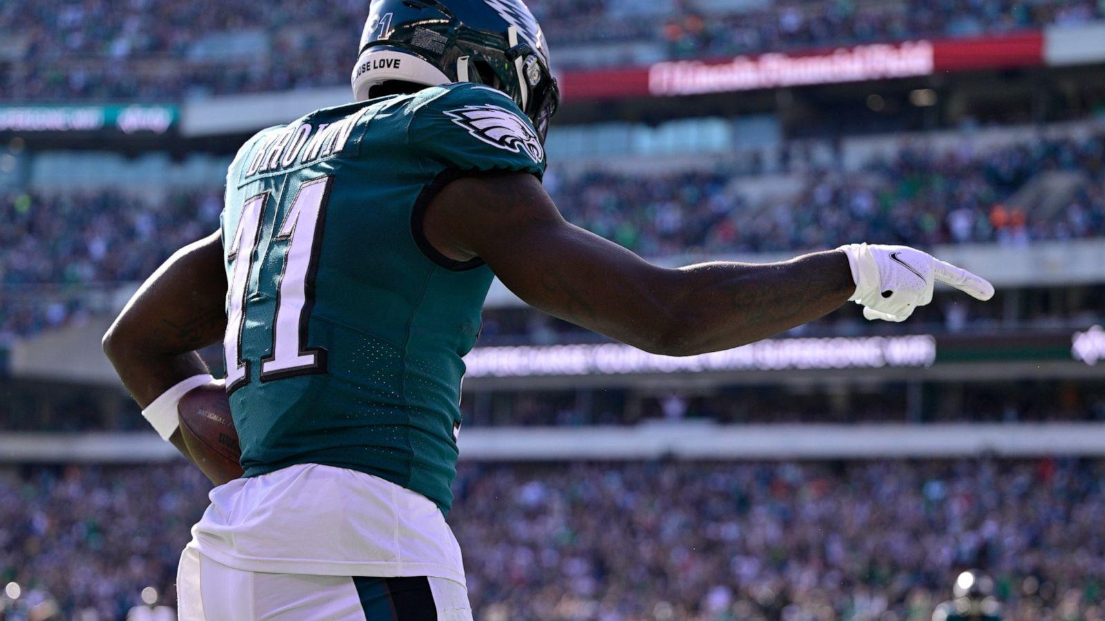 1600x900 Hurts, Brown Power Unbeaten Eagles Past Steelers 35 13