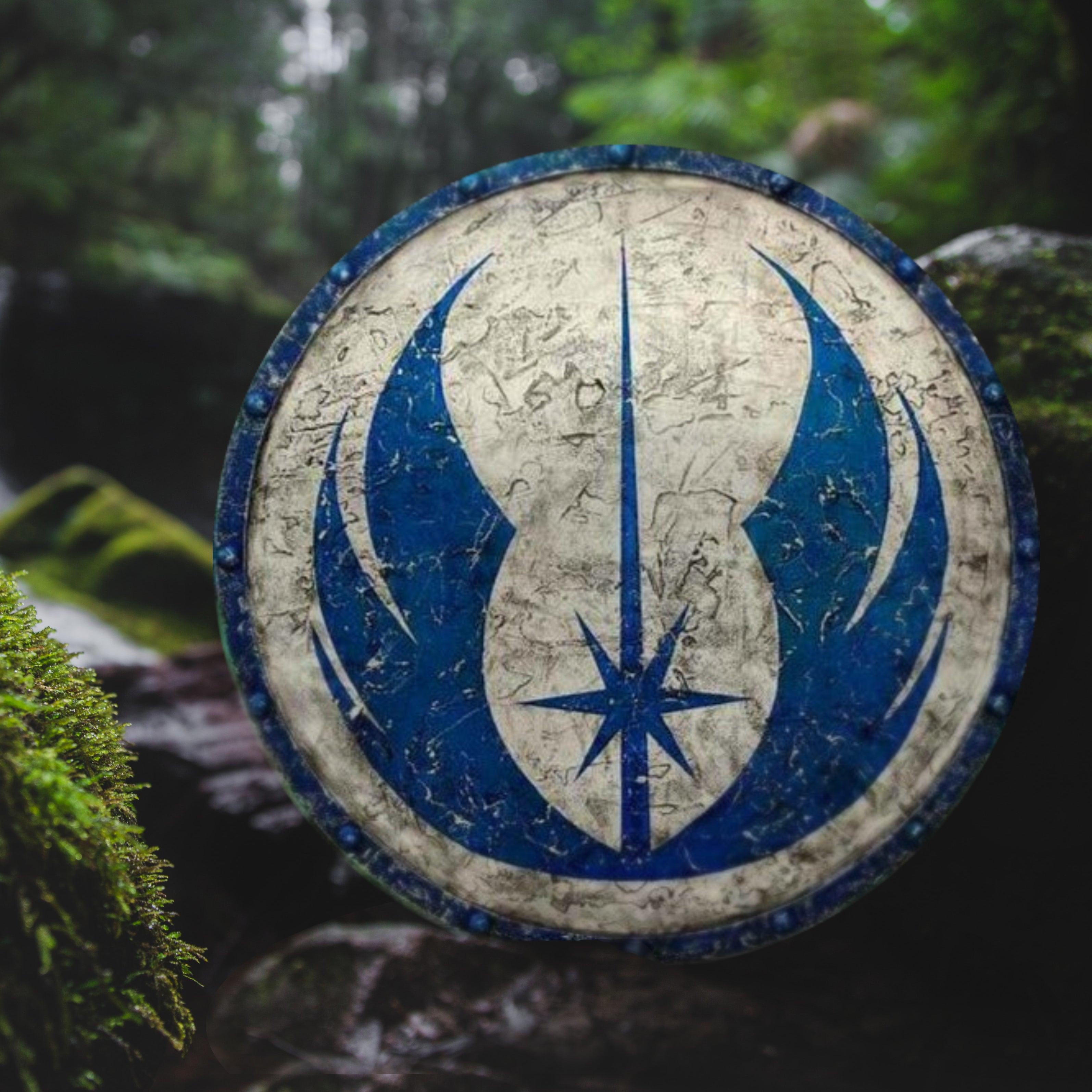 3189x3189 Rebel Alliance Battle Scarred Star Wars Smooth Viking Shield, 22