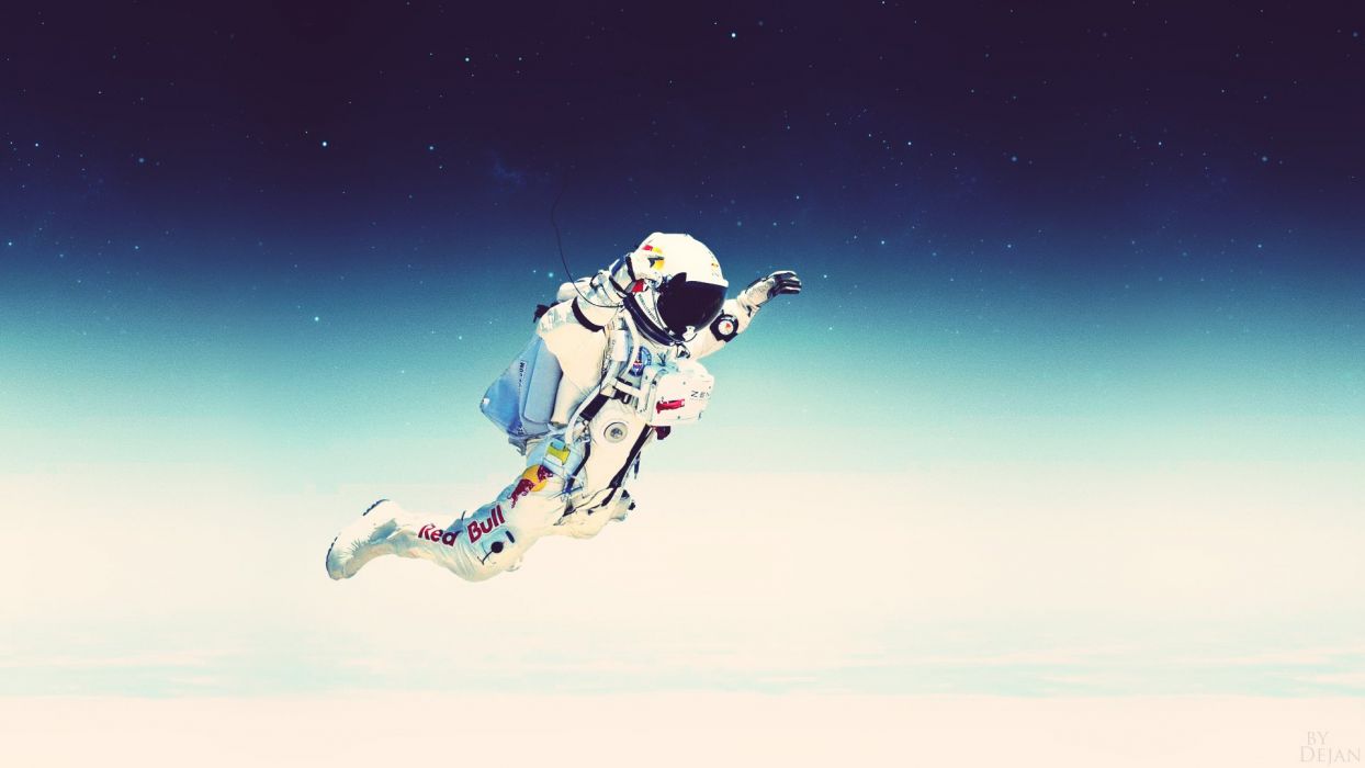 1244x700 Jump stratosphere Felix space wallpaperx1080